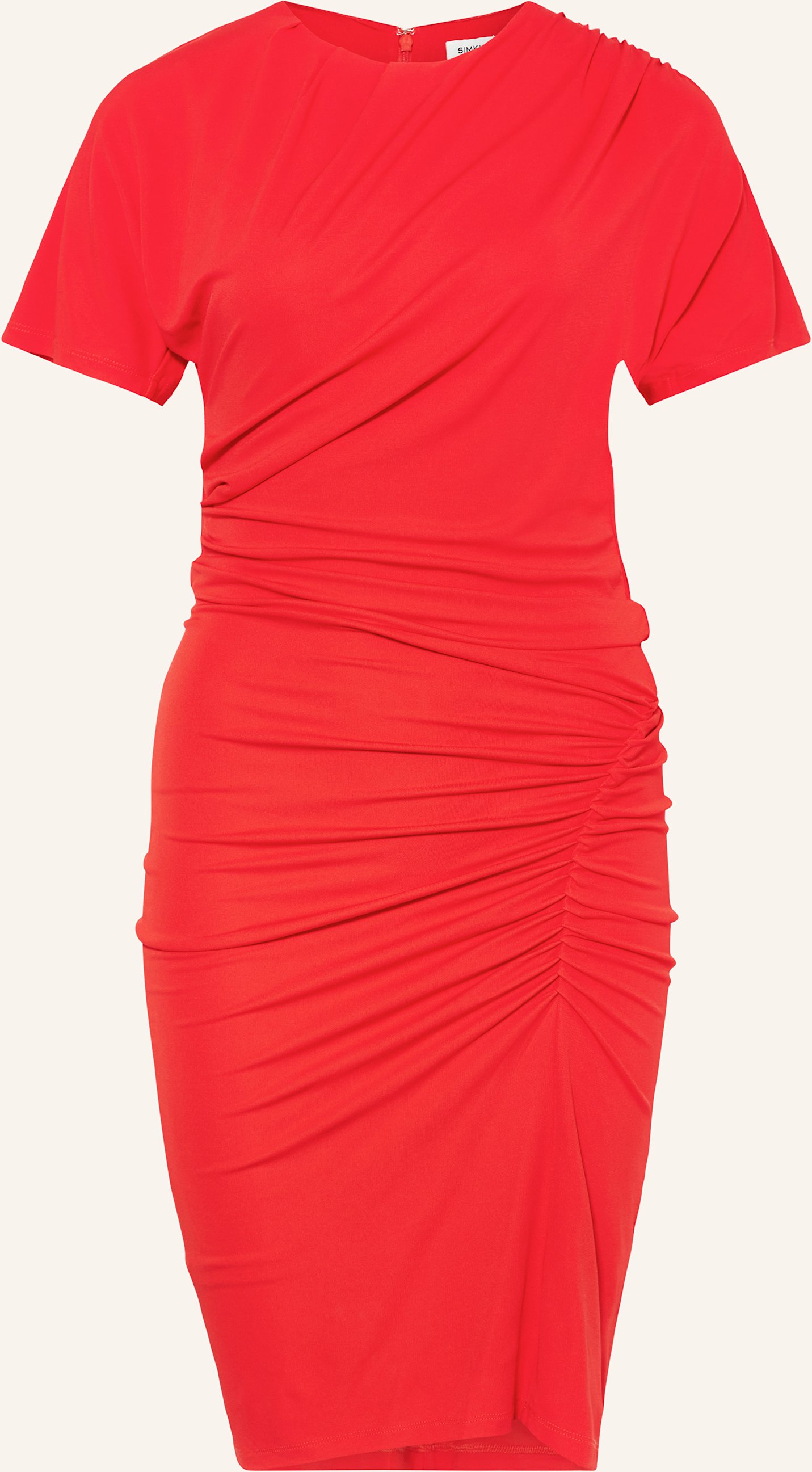 Simkhai Kleid Kiko rot
