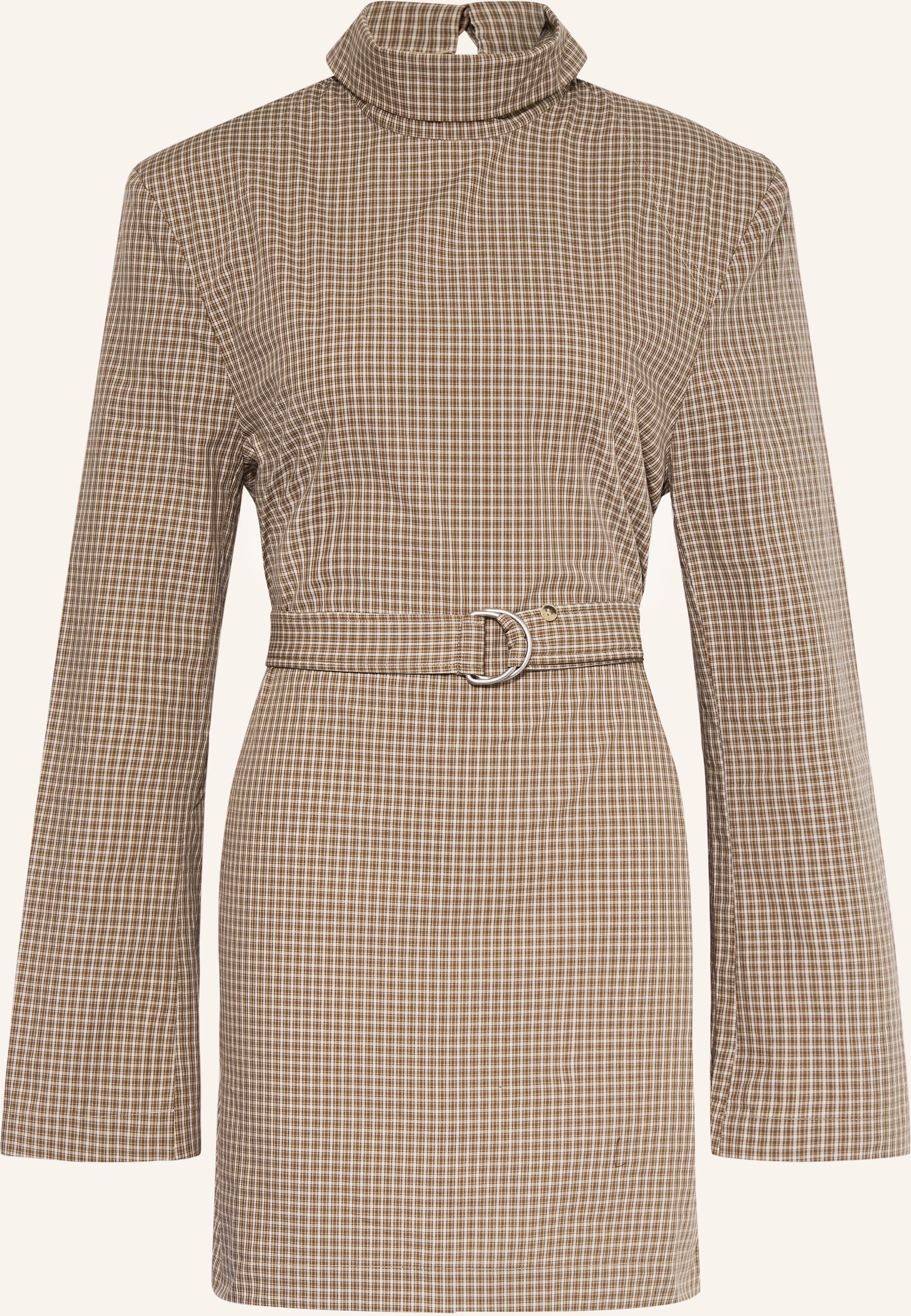 Nanushka Kleid Geradine braun