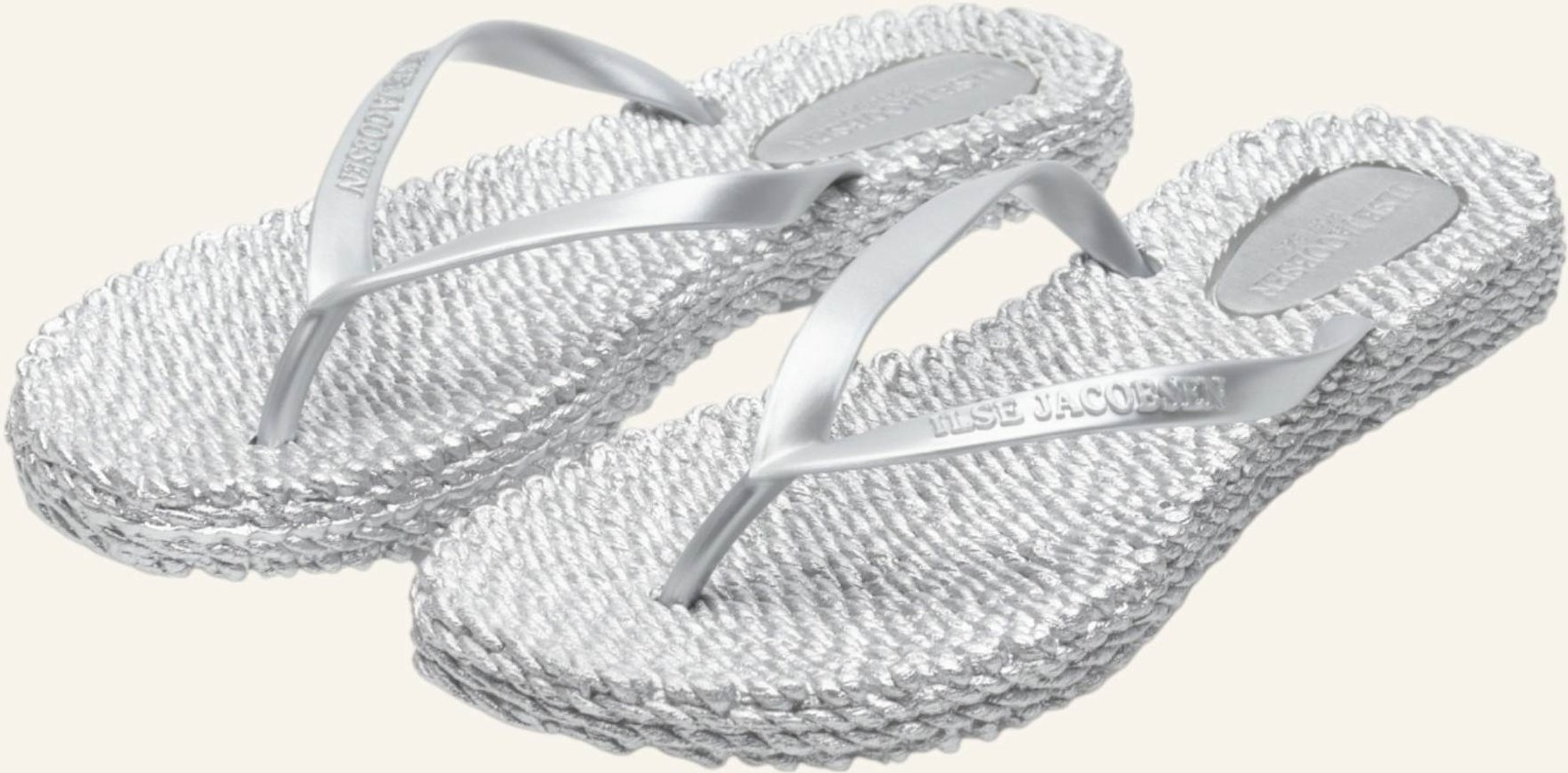 Ilse Jacobsen Zehentrenner cheerful02 silber