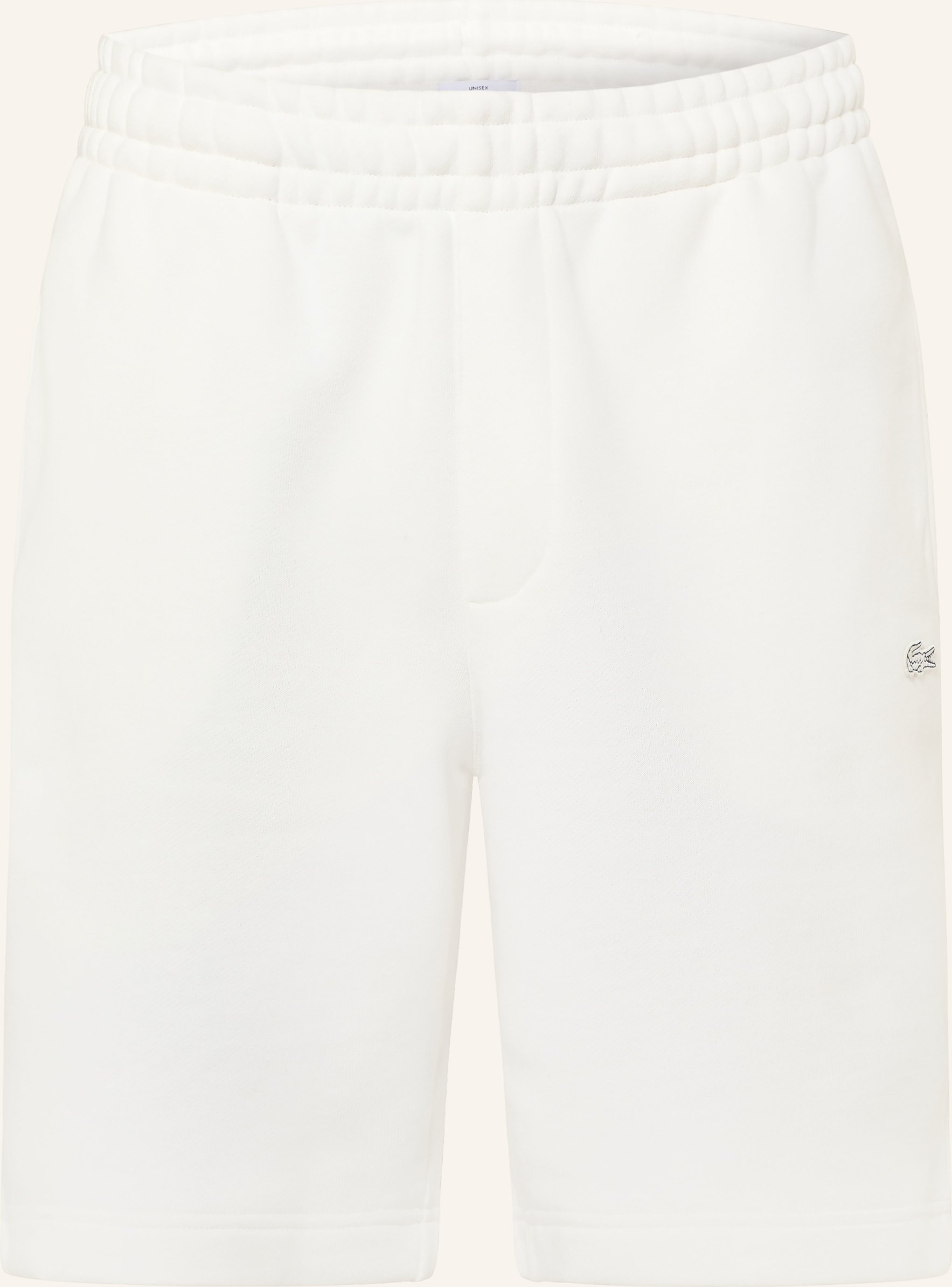 Lacoste Sweatshorts weiss