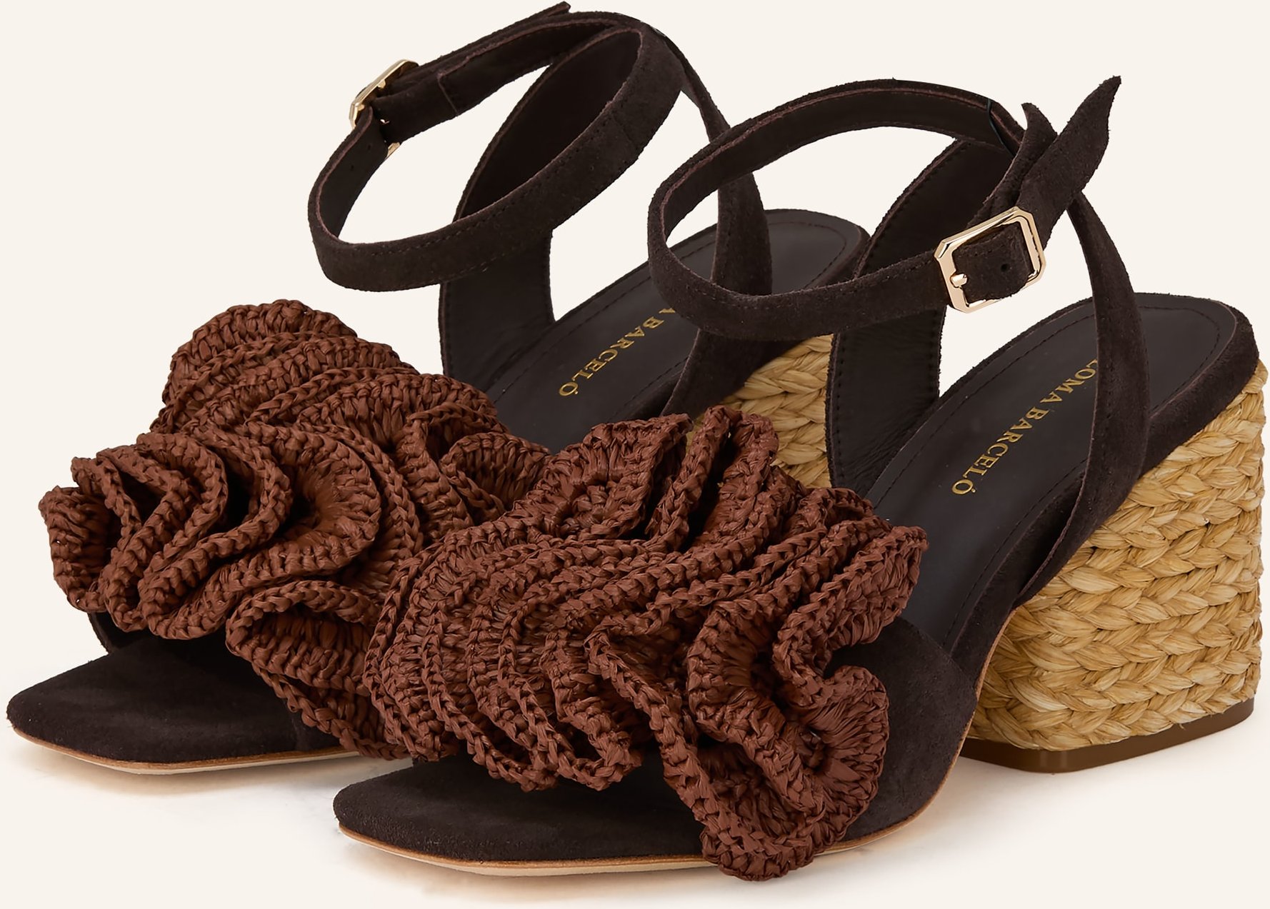 Paloma Barceló Sandaletten Teressa braun