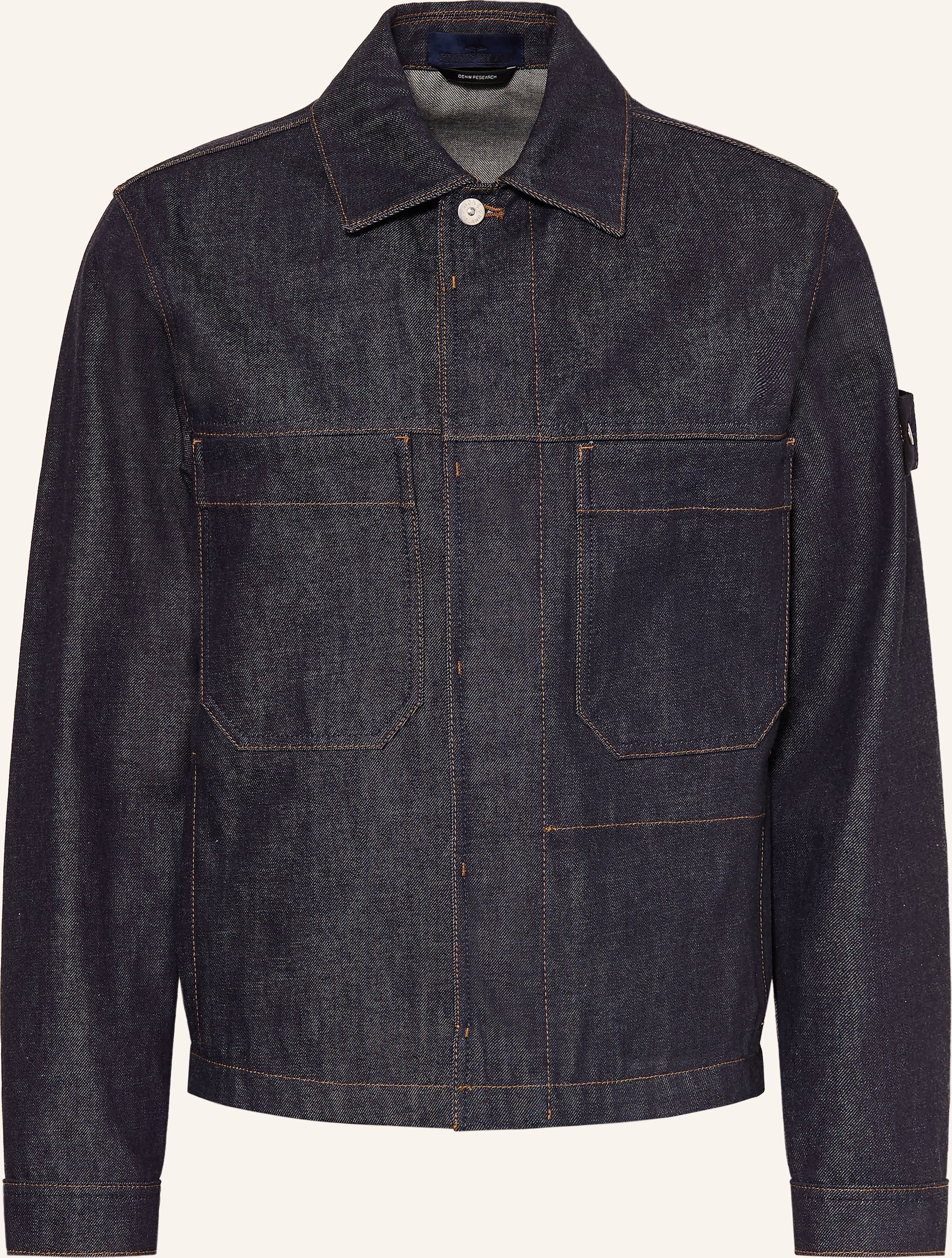 Stone Island Jeansjacke blau