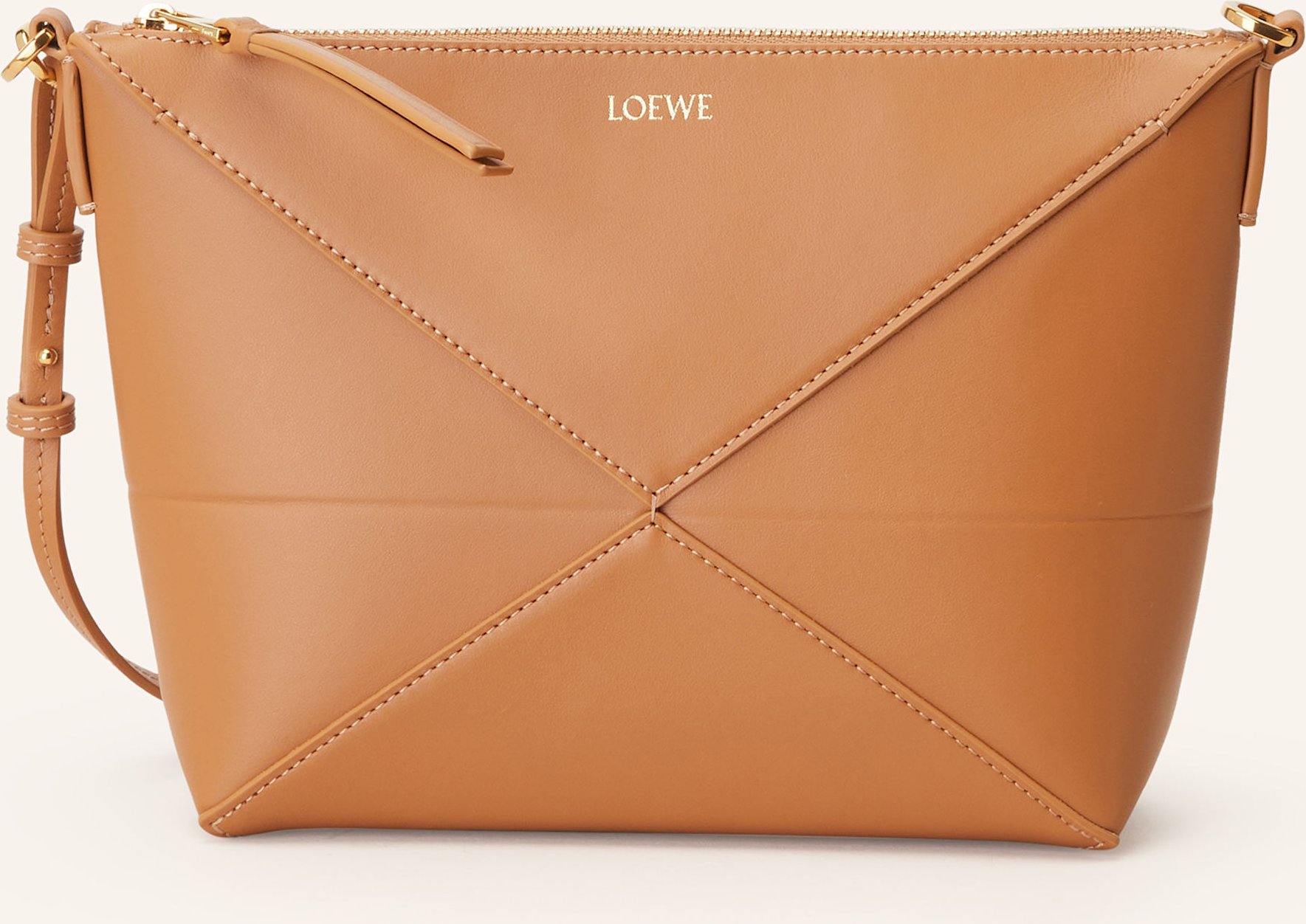 Loewe Pouch Puzzle Fold braun