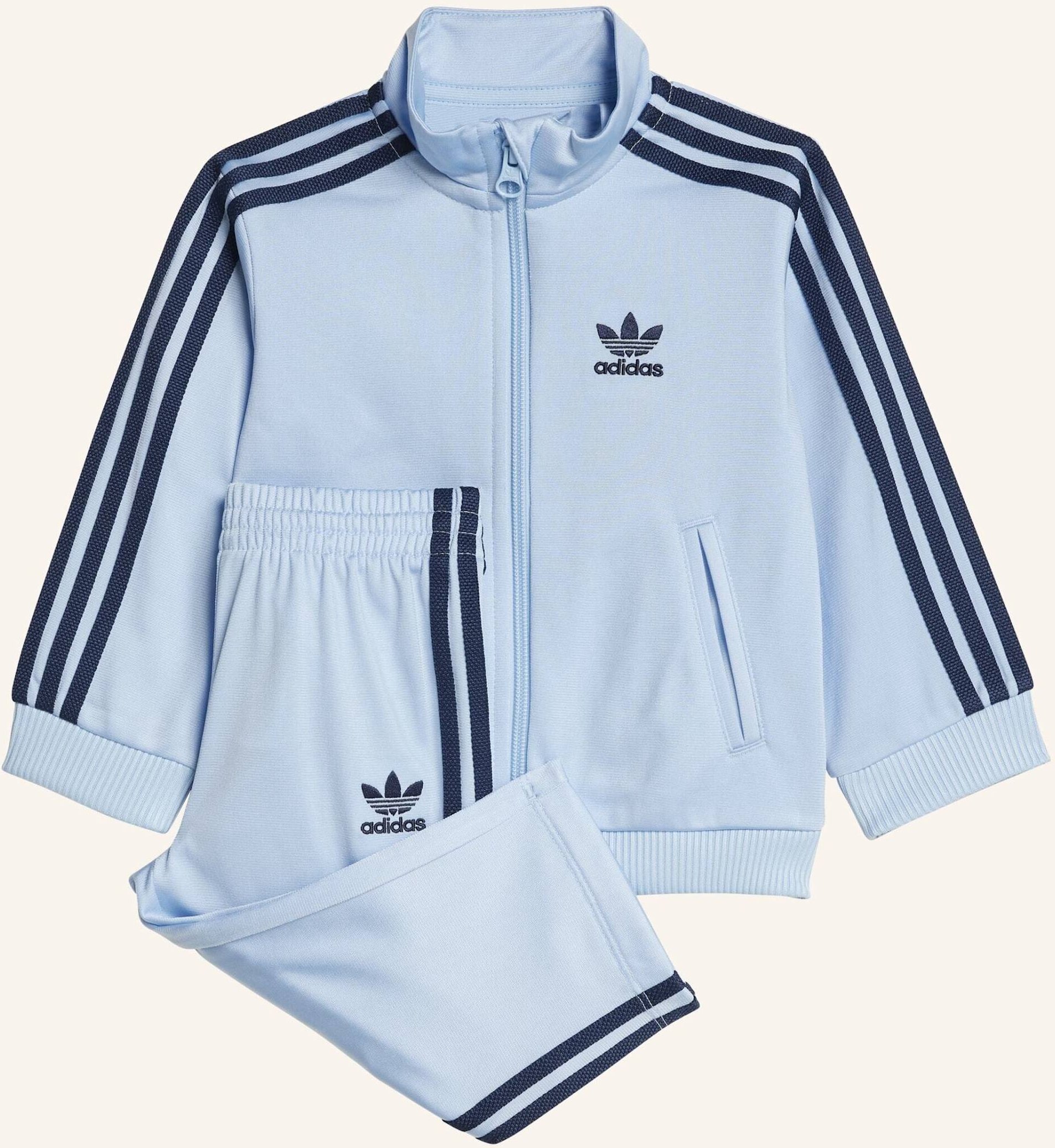 Thumbnail - Adidas Originals Adicolor Firebird Kids Trainingsanzug blau