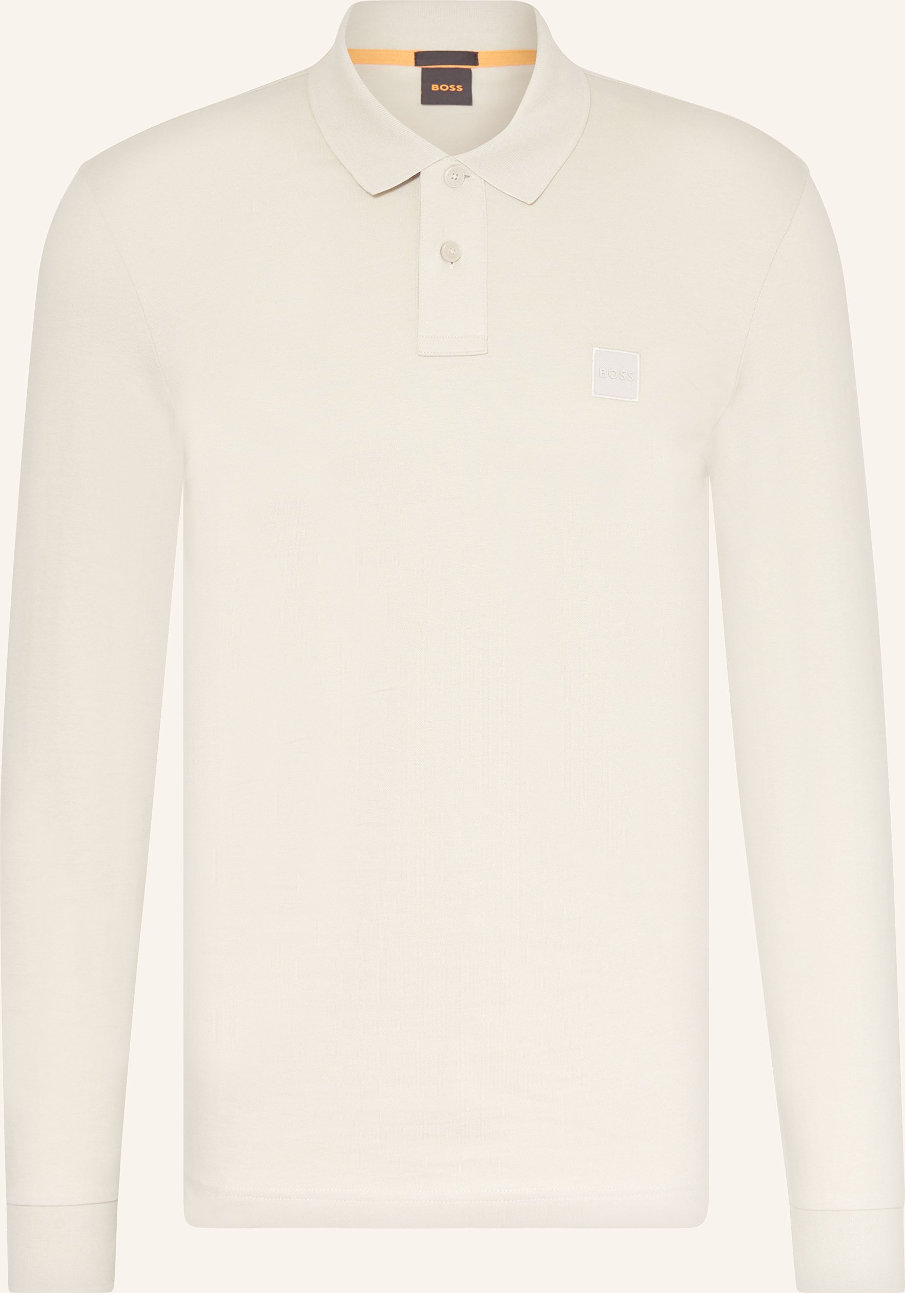 Thumbnail - Boss Piqué-Poloshirt Passerby Slim Fit beige
