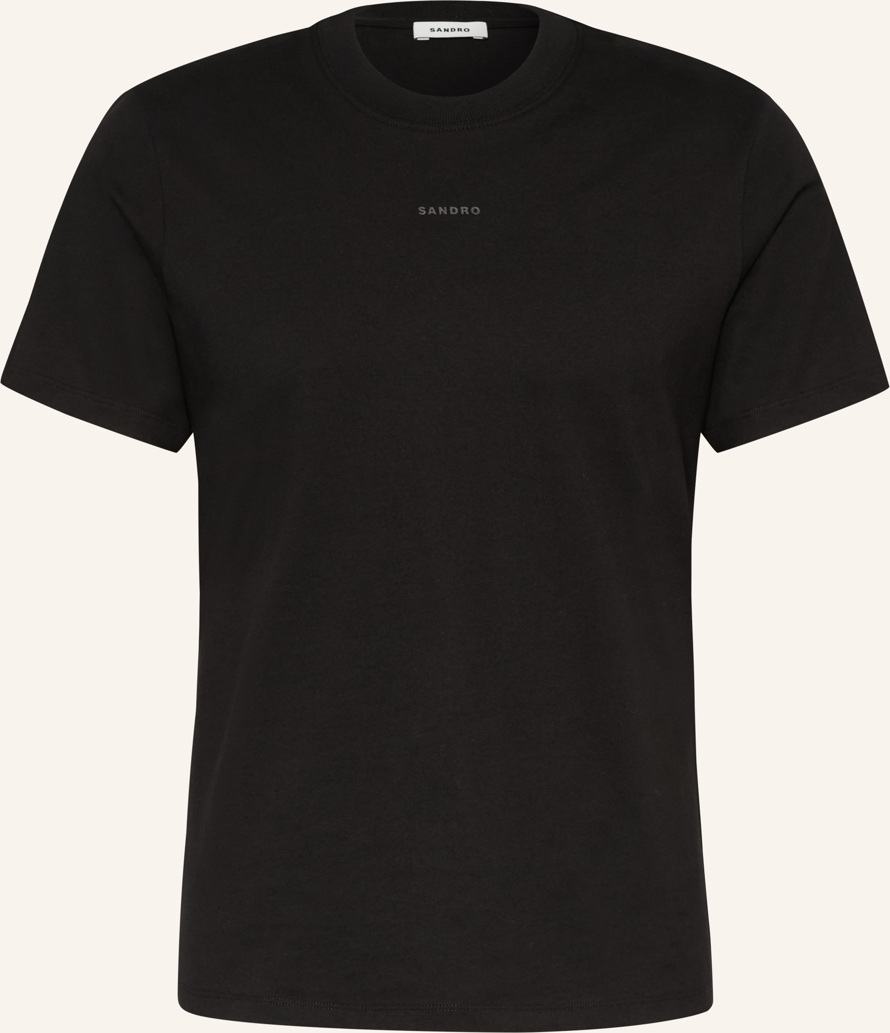 Sandro T-Shirt schwarz