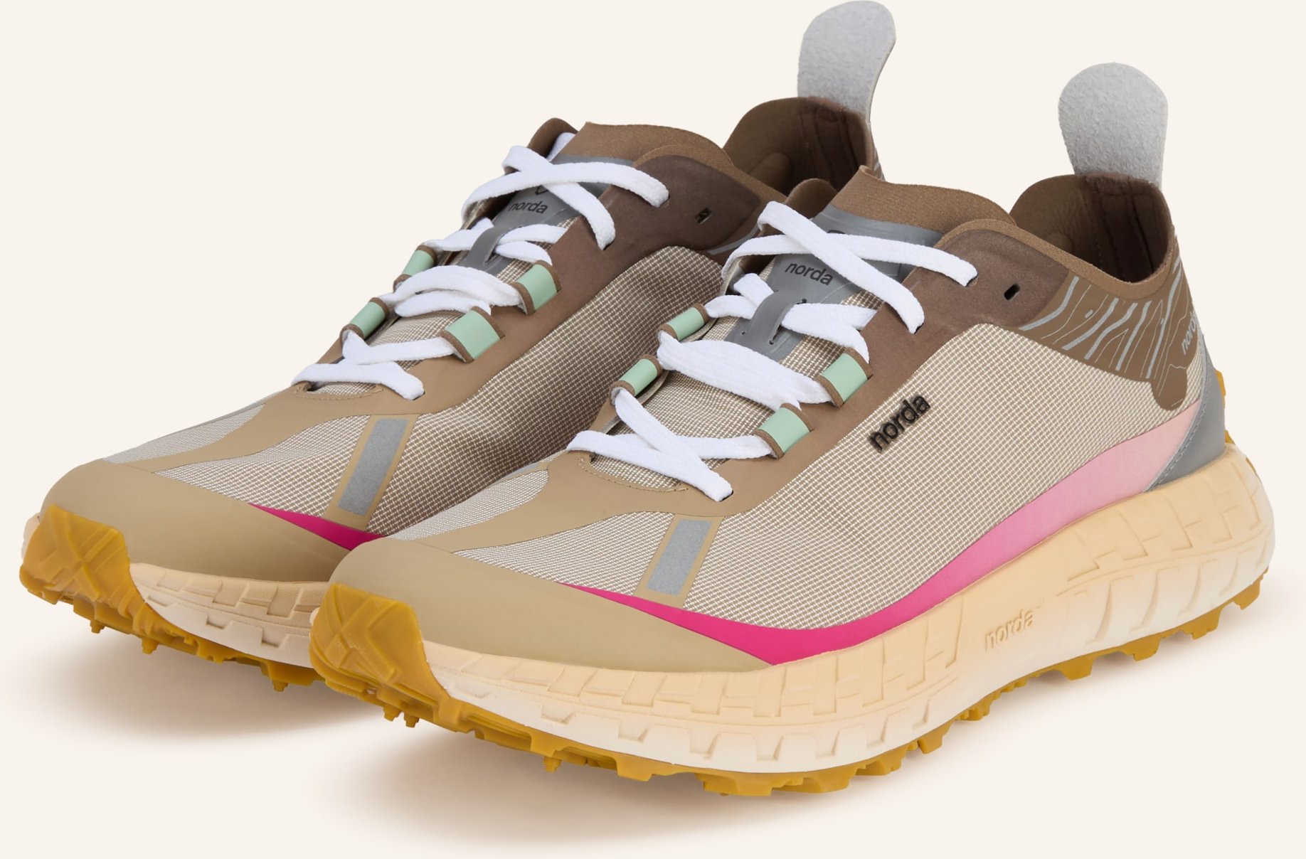Norda Trailrunning-Schuhe 002 beige