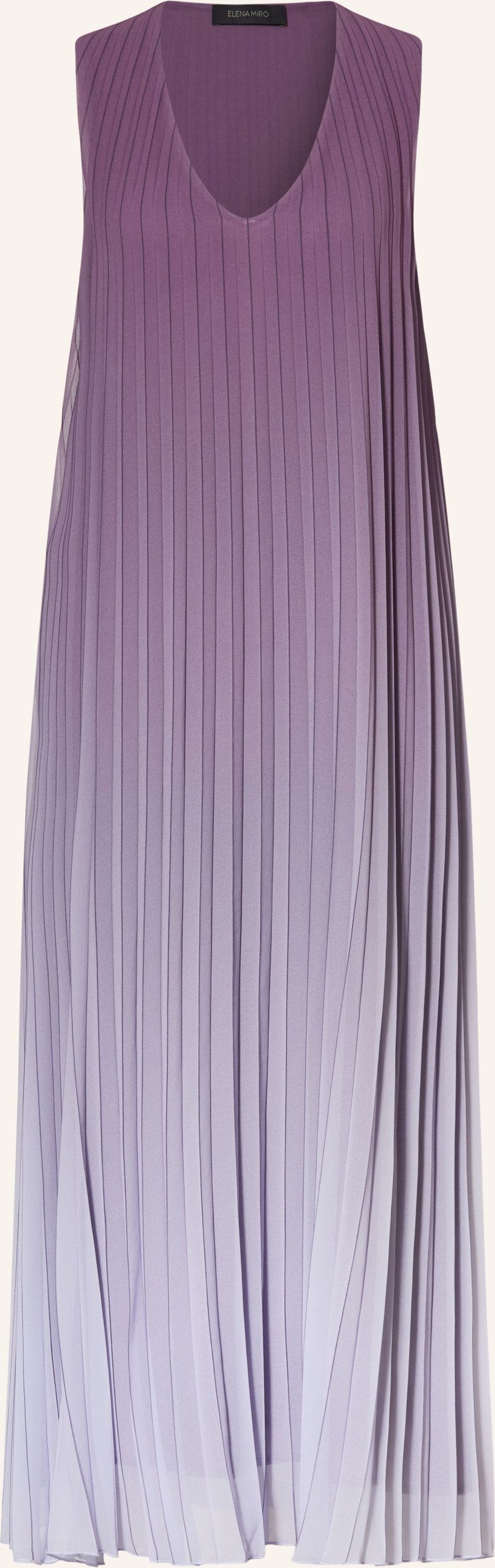 Elena Miro Plisseekleid lila