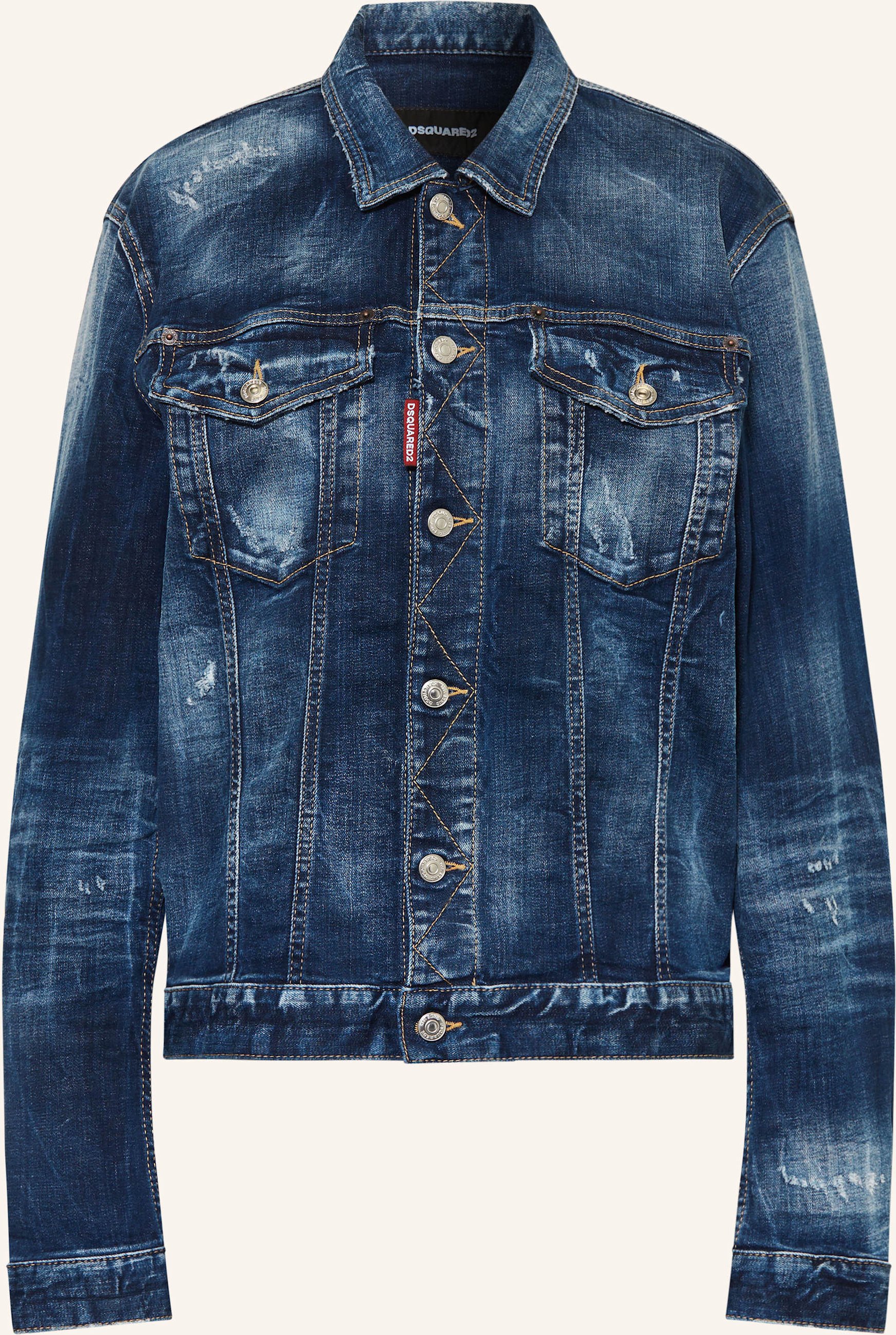 Thumbnail - dsquared2 Jeansjacke blau