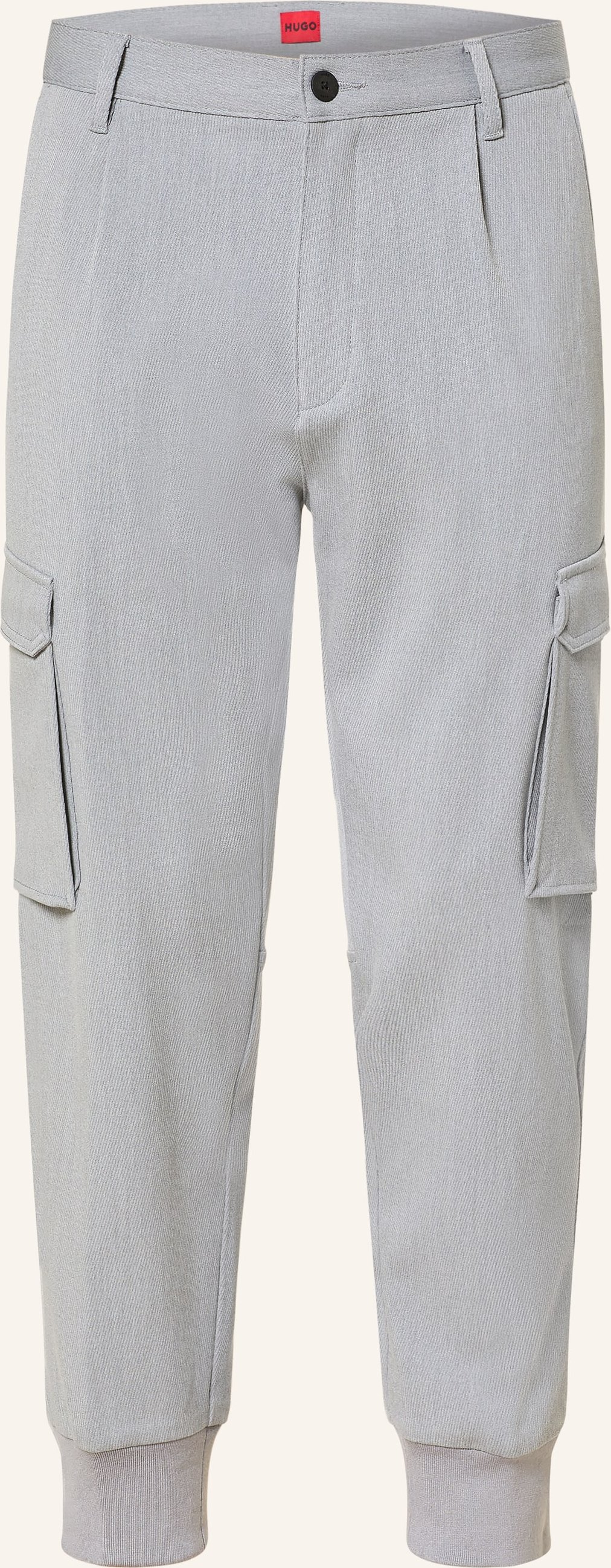Hugo Cargohose Glavin Slim Fit grau