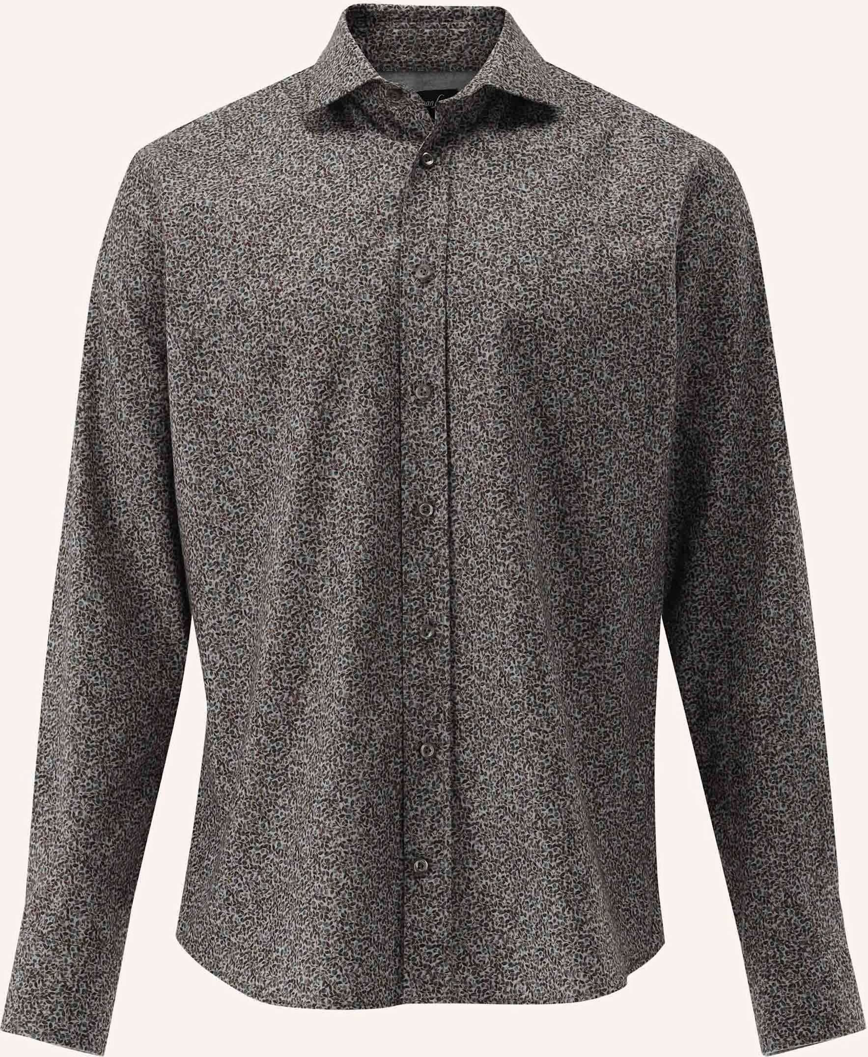 Van Laack Hemd Tailor Fit braun