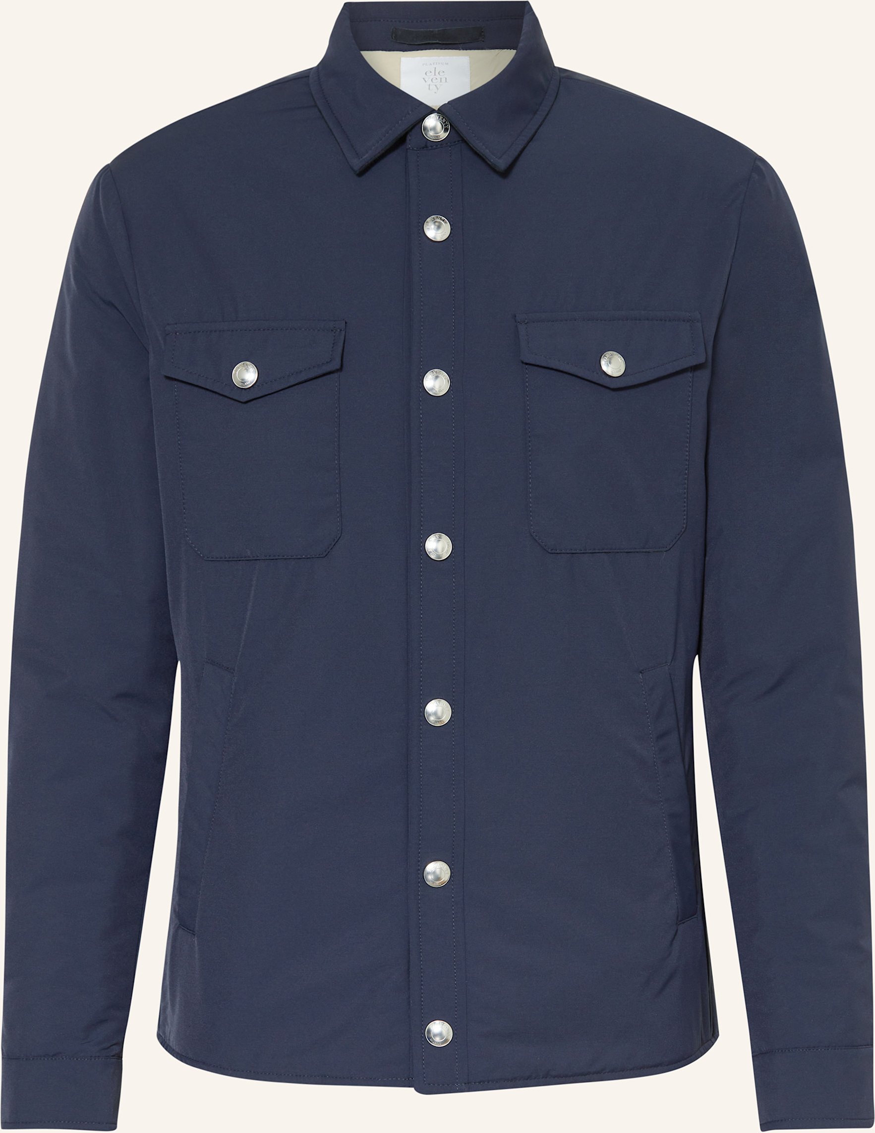 Eleventy Overjacket blau