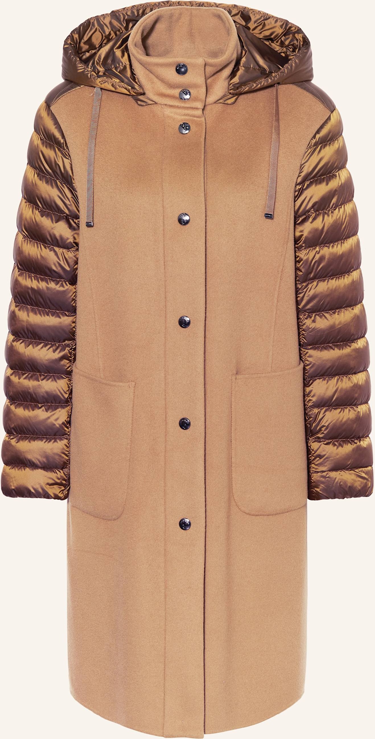 Bogner Daunenmantel Isy-d5 Im Materialmix braun