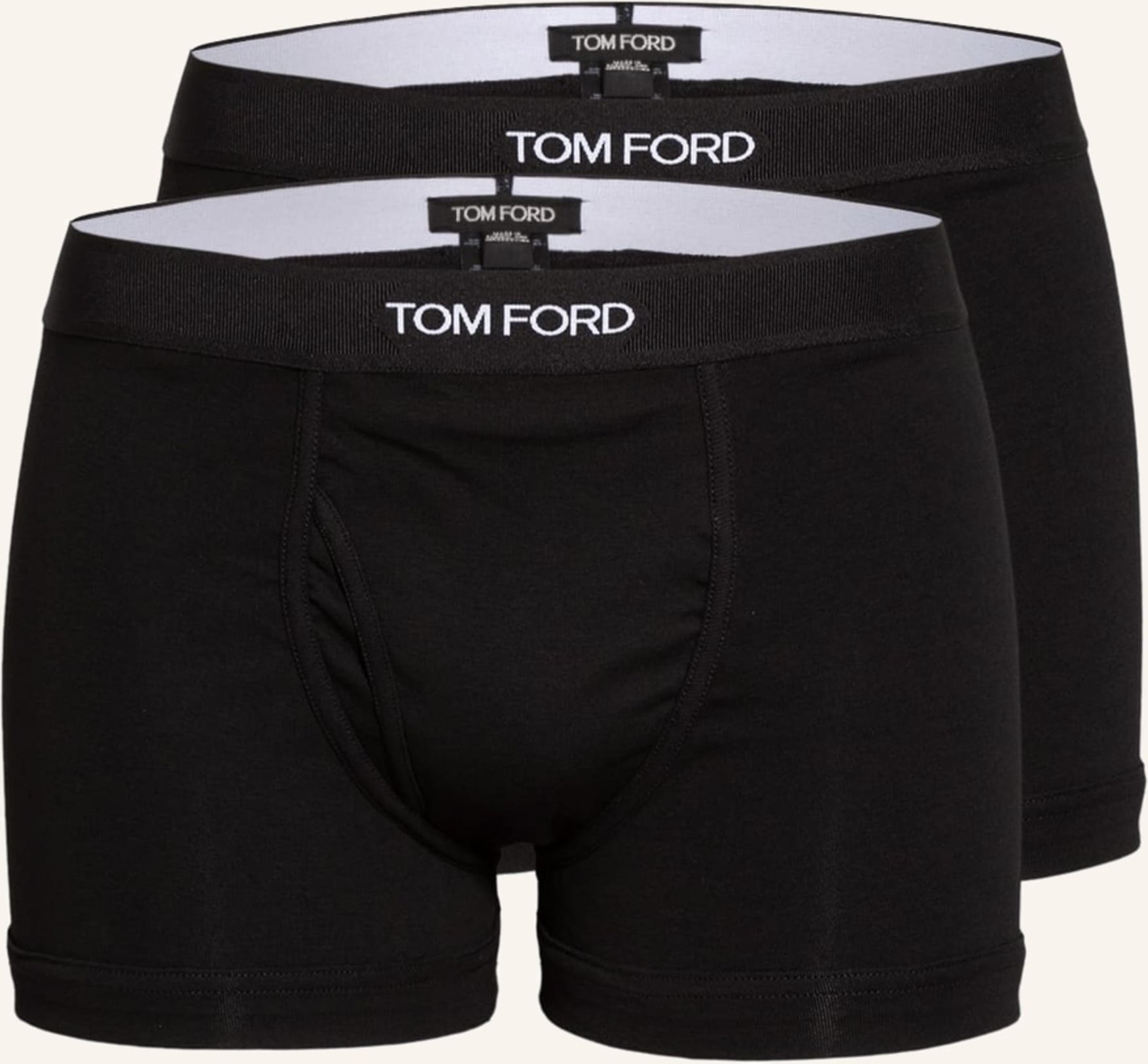 Tom Ford 2er-Pack Boxershorts schwarz