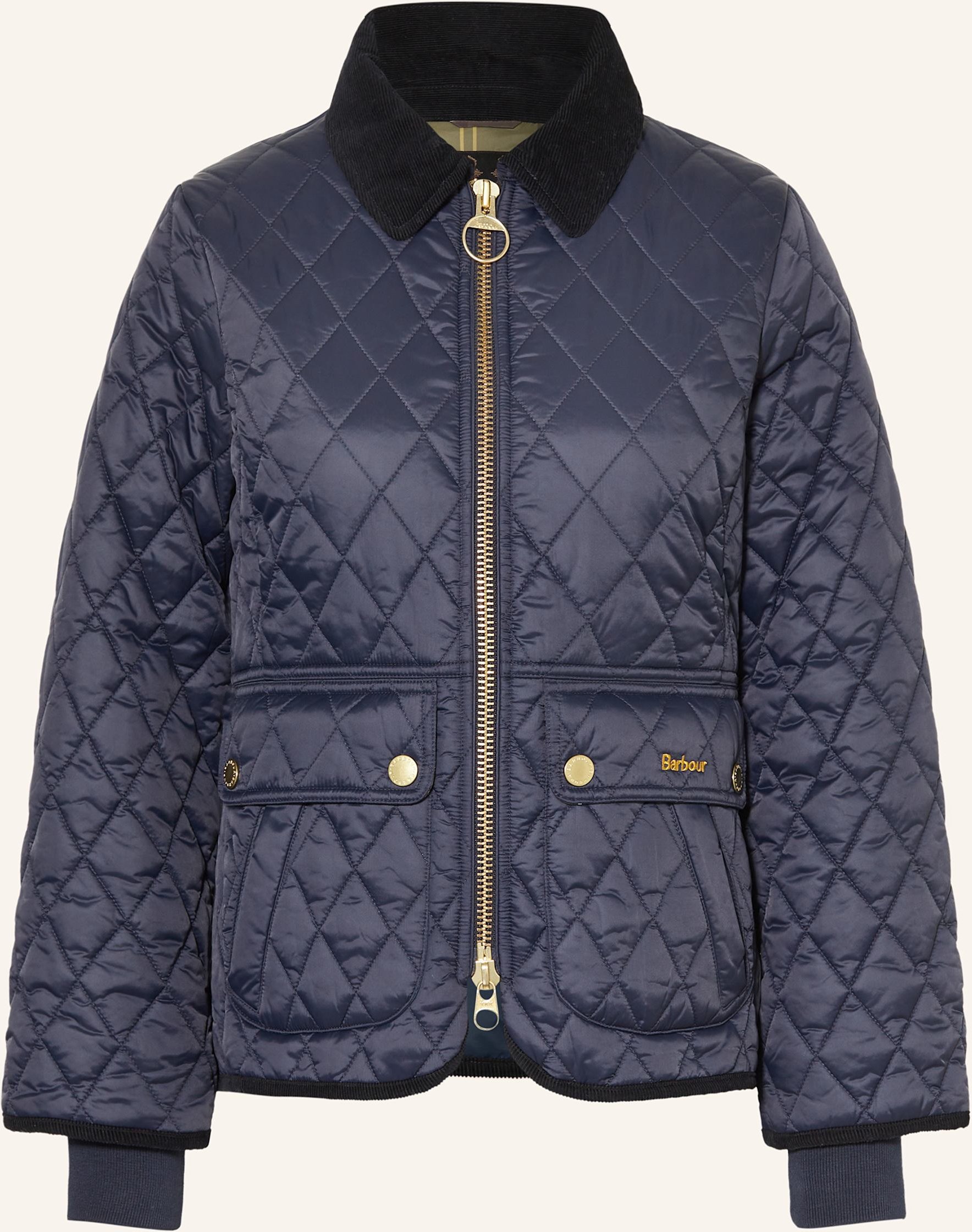 Barbour Steppjacke Beadnell blau