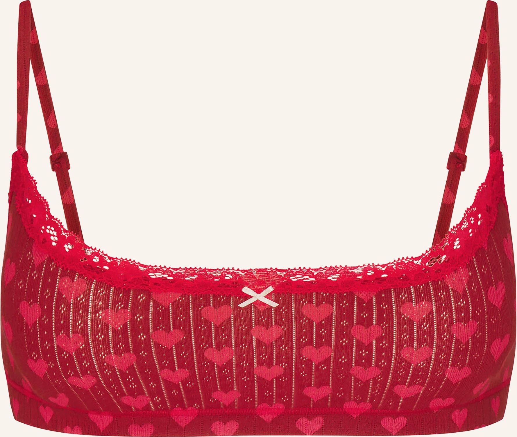 Skims Bustier Lightweight Cotton rot