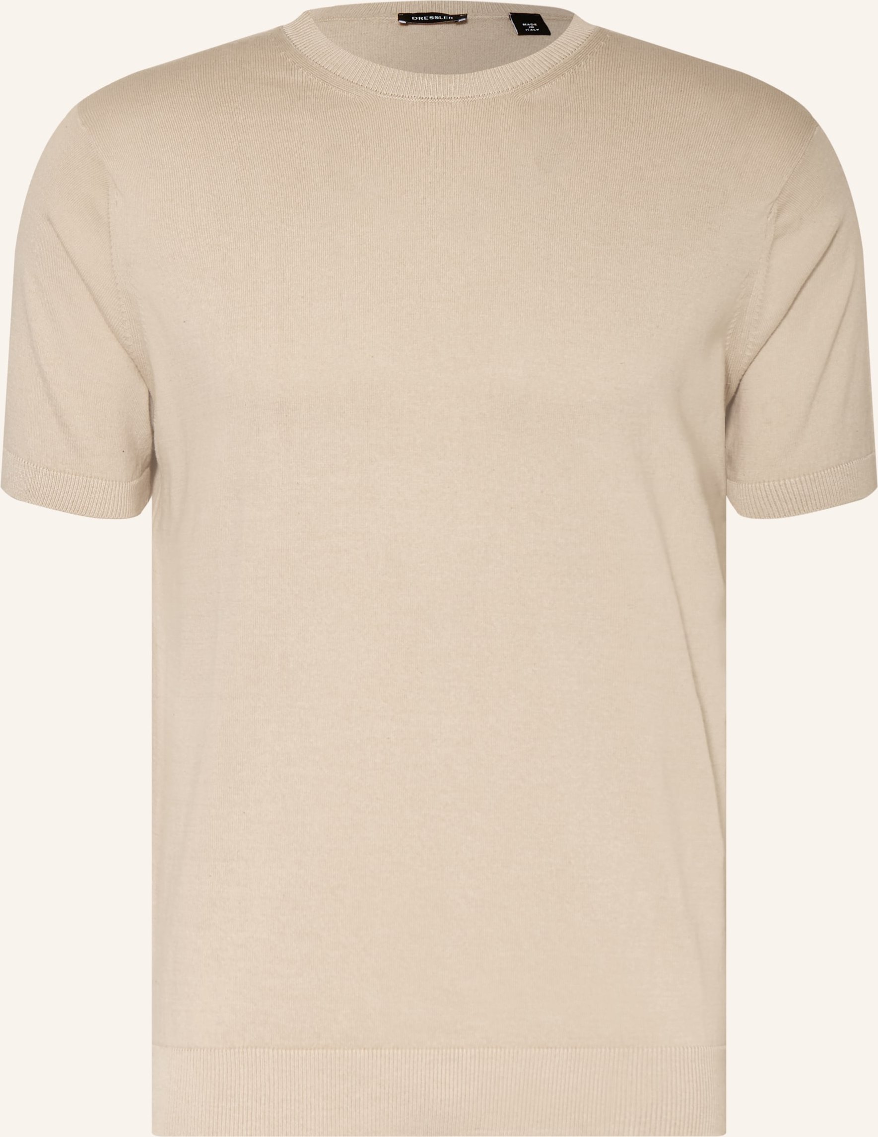 Dressler Strickshirt beige