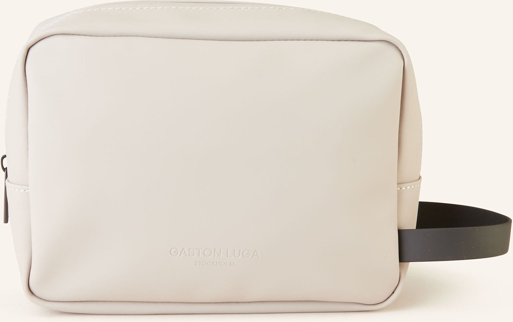 Gaston Luga Kosmetiktasche Spläsh beige