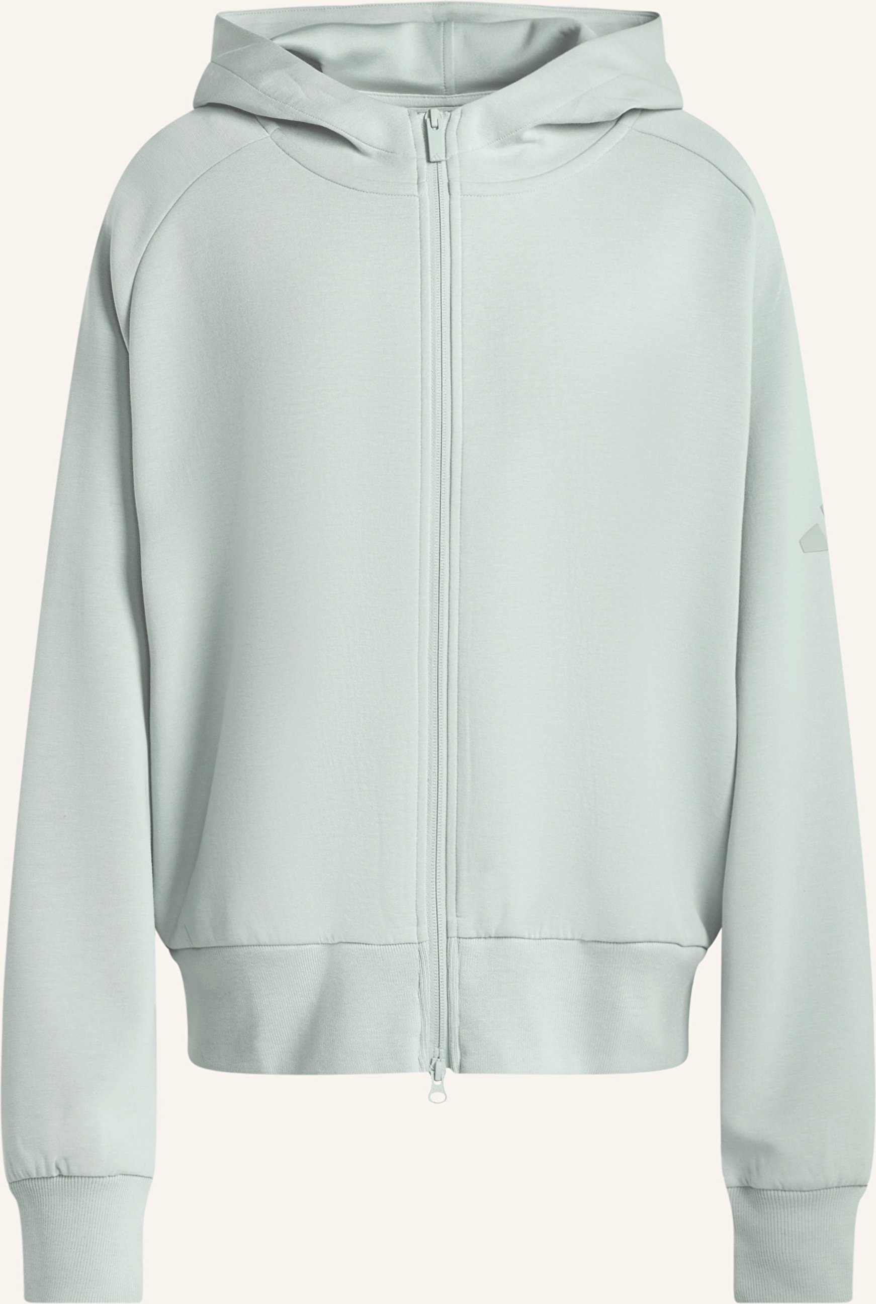 Adidas Sweatjacke Soft Lux gruen