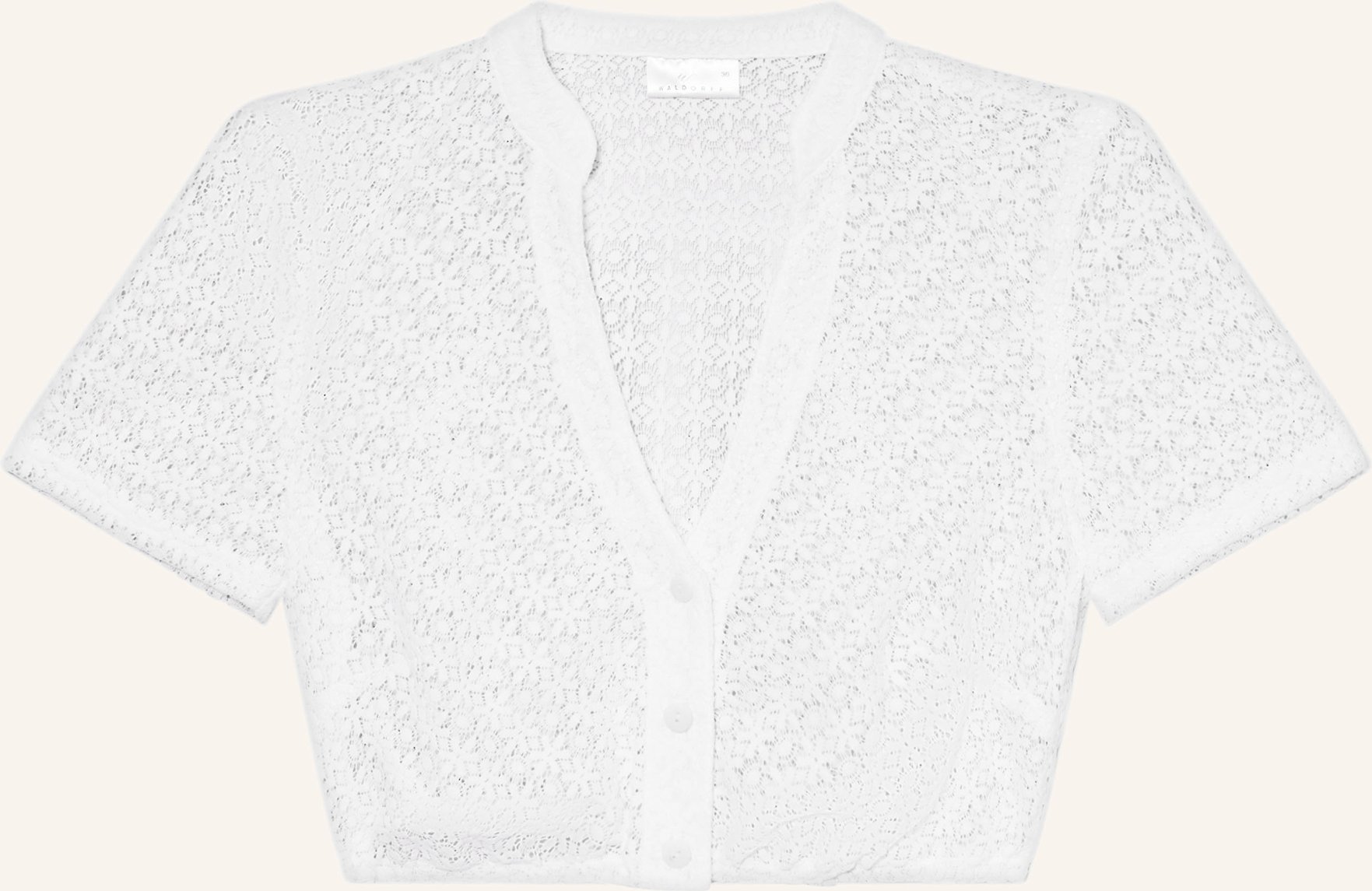 Waldorff Dirndlbluse weiss