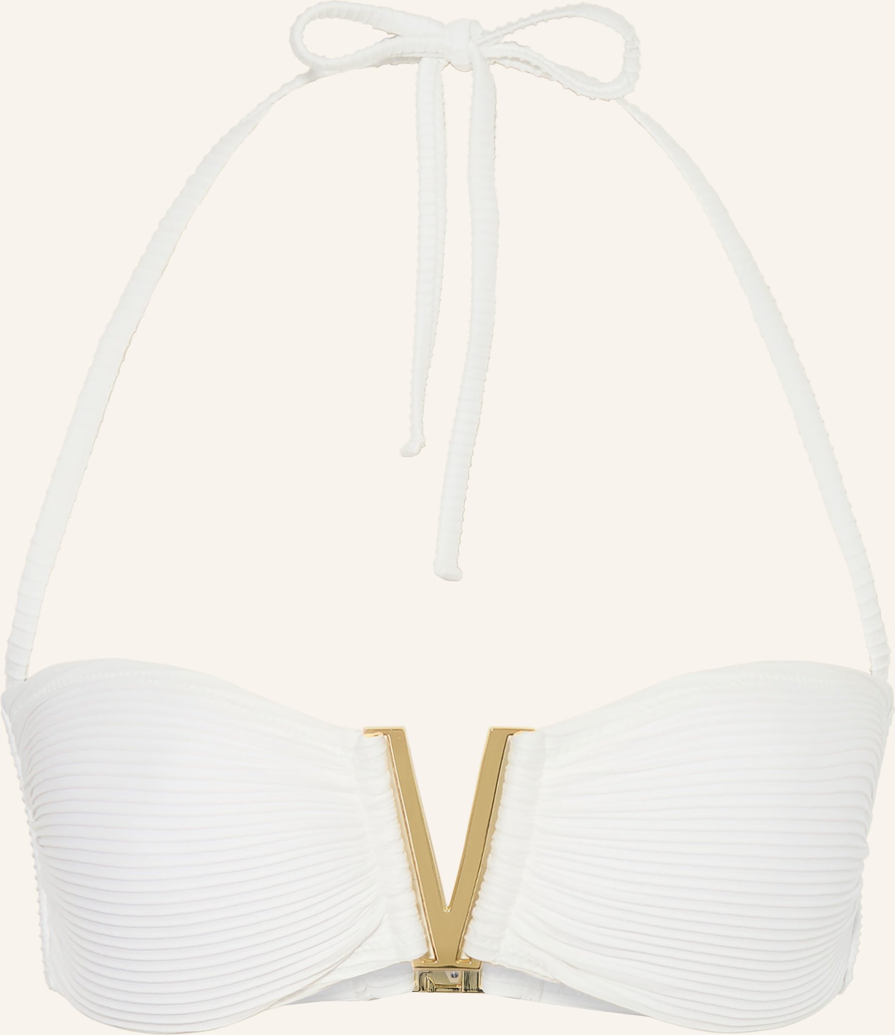 Heidi Klein Bandeau-Bikini-Top Delos weiss