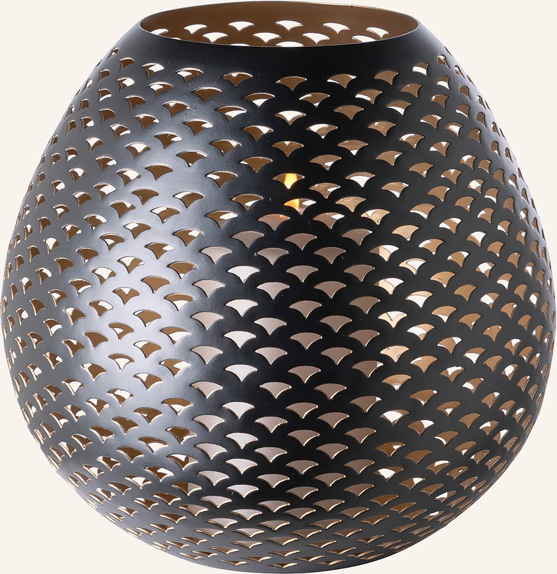 Fink Windlicht Ohne Glas Palera gold