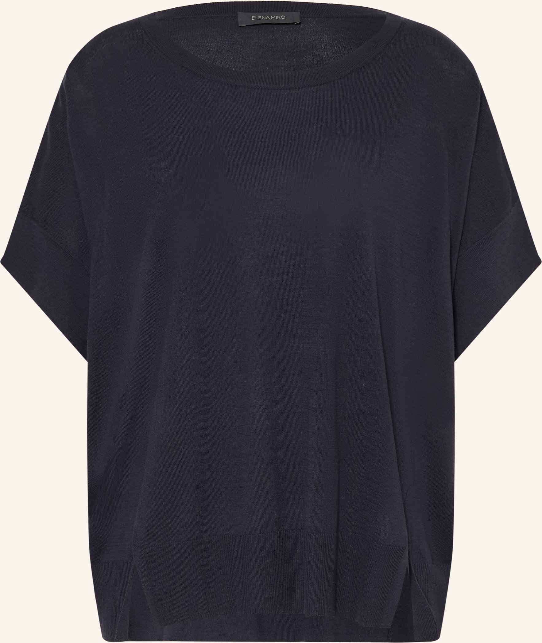 Elena Miro Strickshirt blau