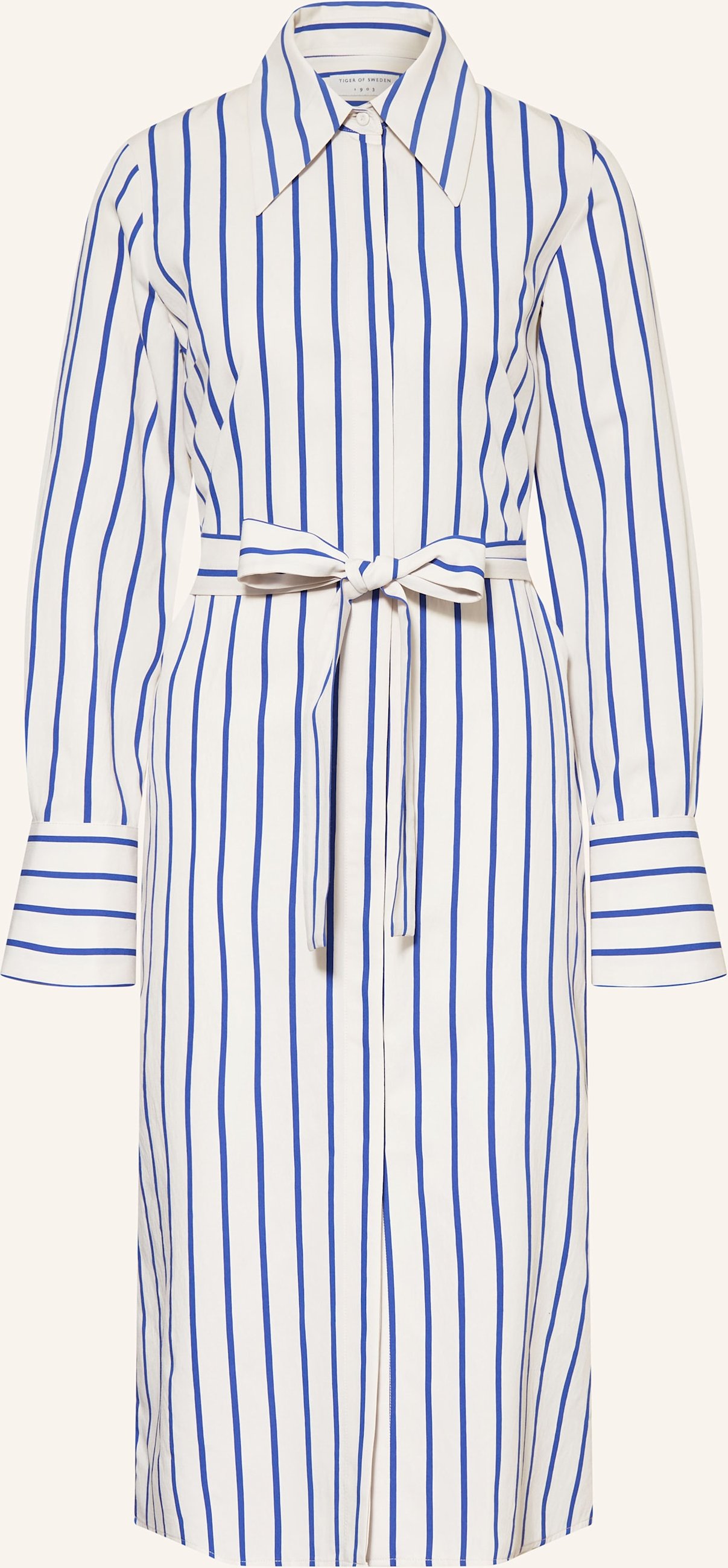 Tiger Of Sweden Hemdblusenkleid Leonne blau