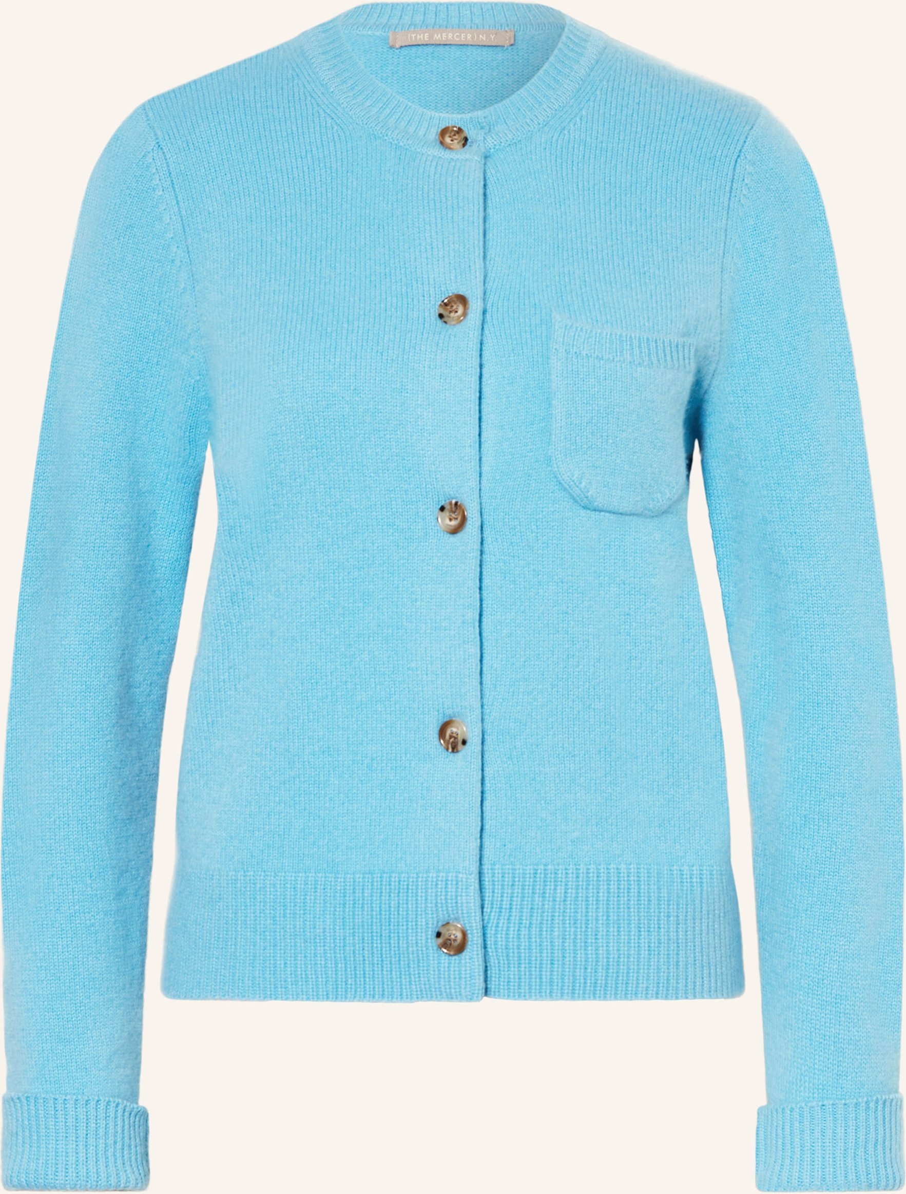 (The Mercer) N.Y. Strickjacke Aus Cashmere blau