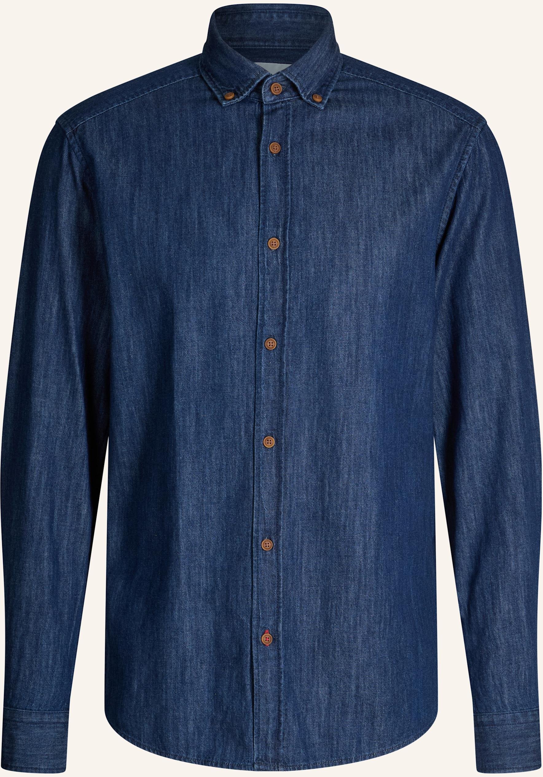 Joop! Jeans Jeanshemd Regular Fit blau