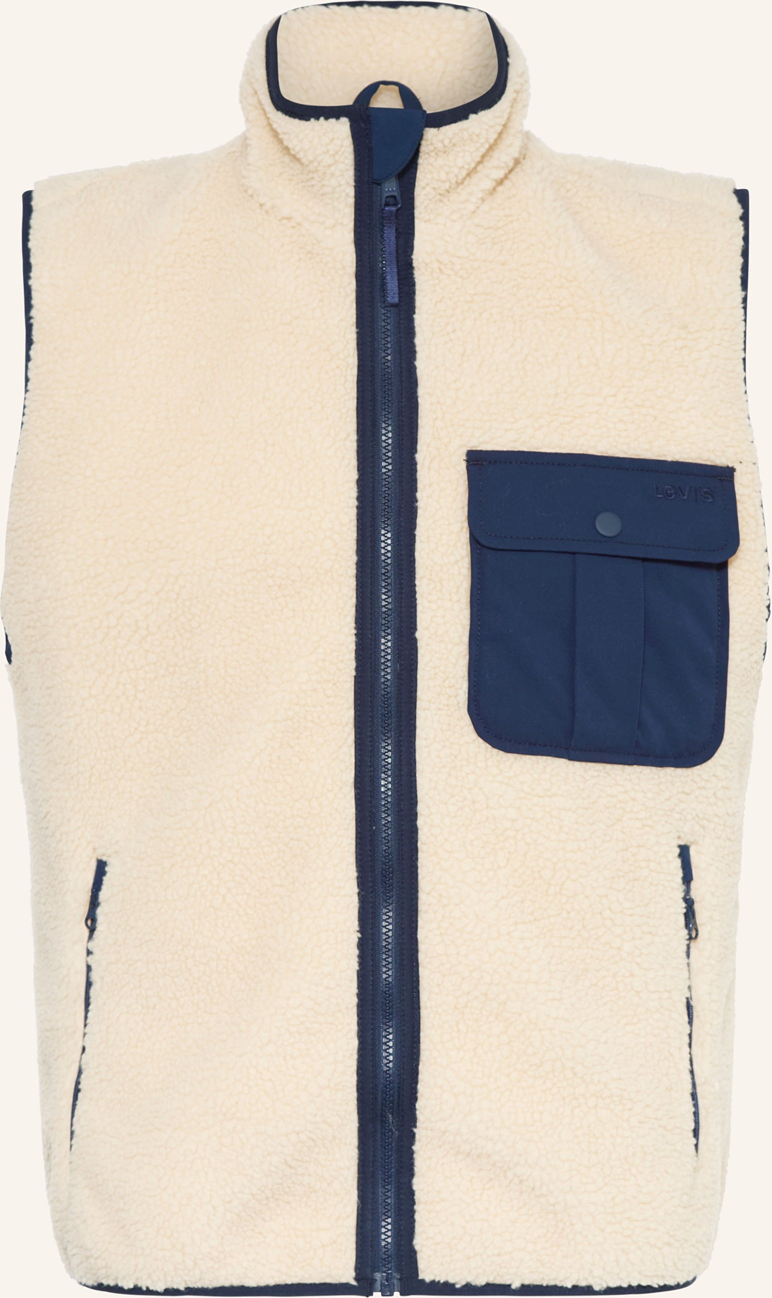 Levi's® Teddyfell-Weste Joonie weiss