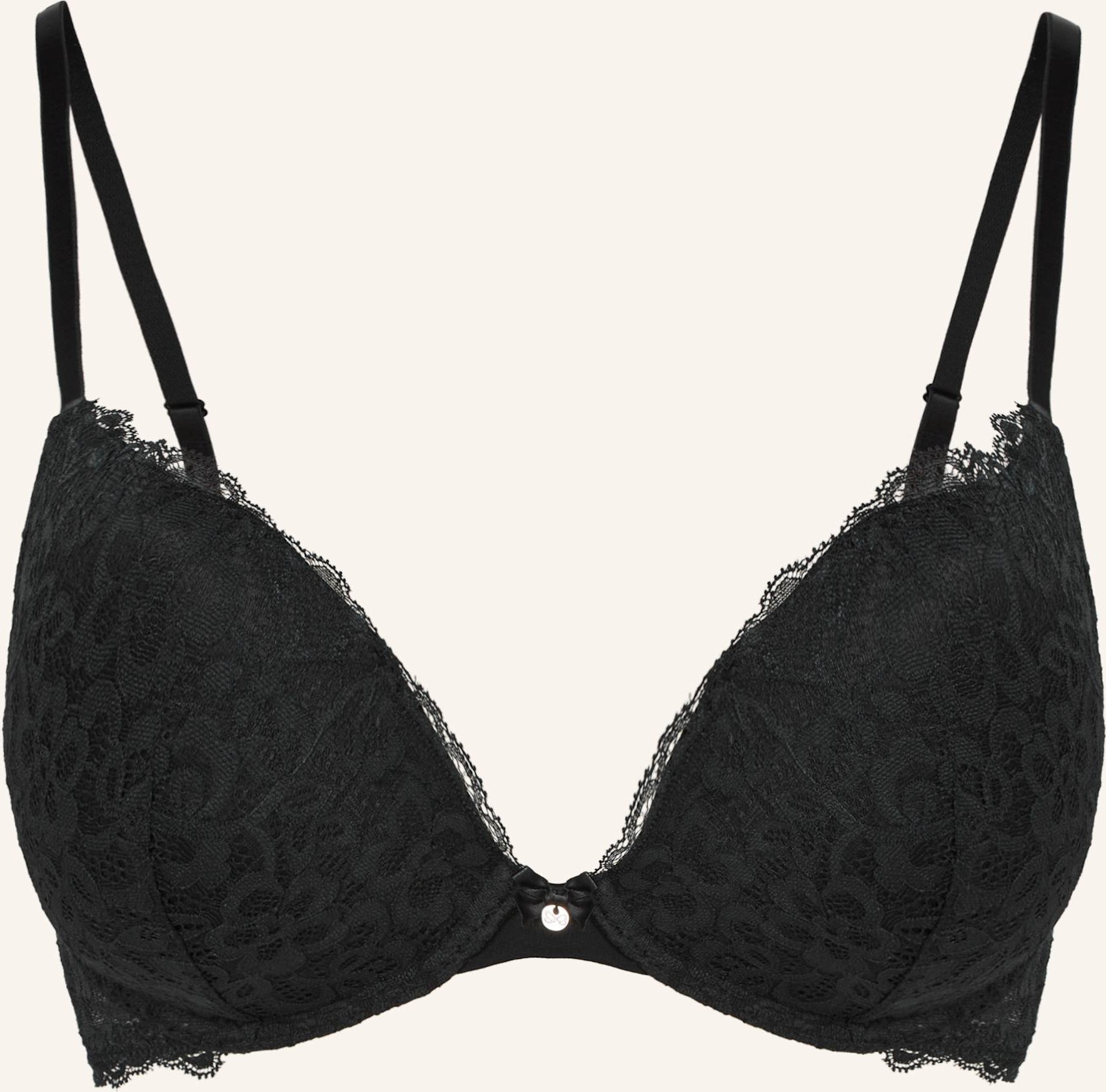 Hunkemöller Push-Up-Bh Marine schwarz
