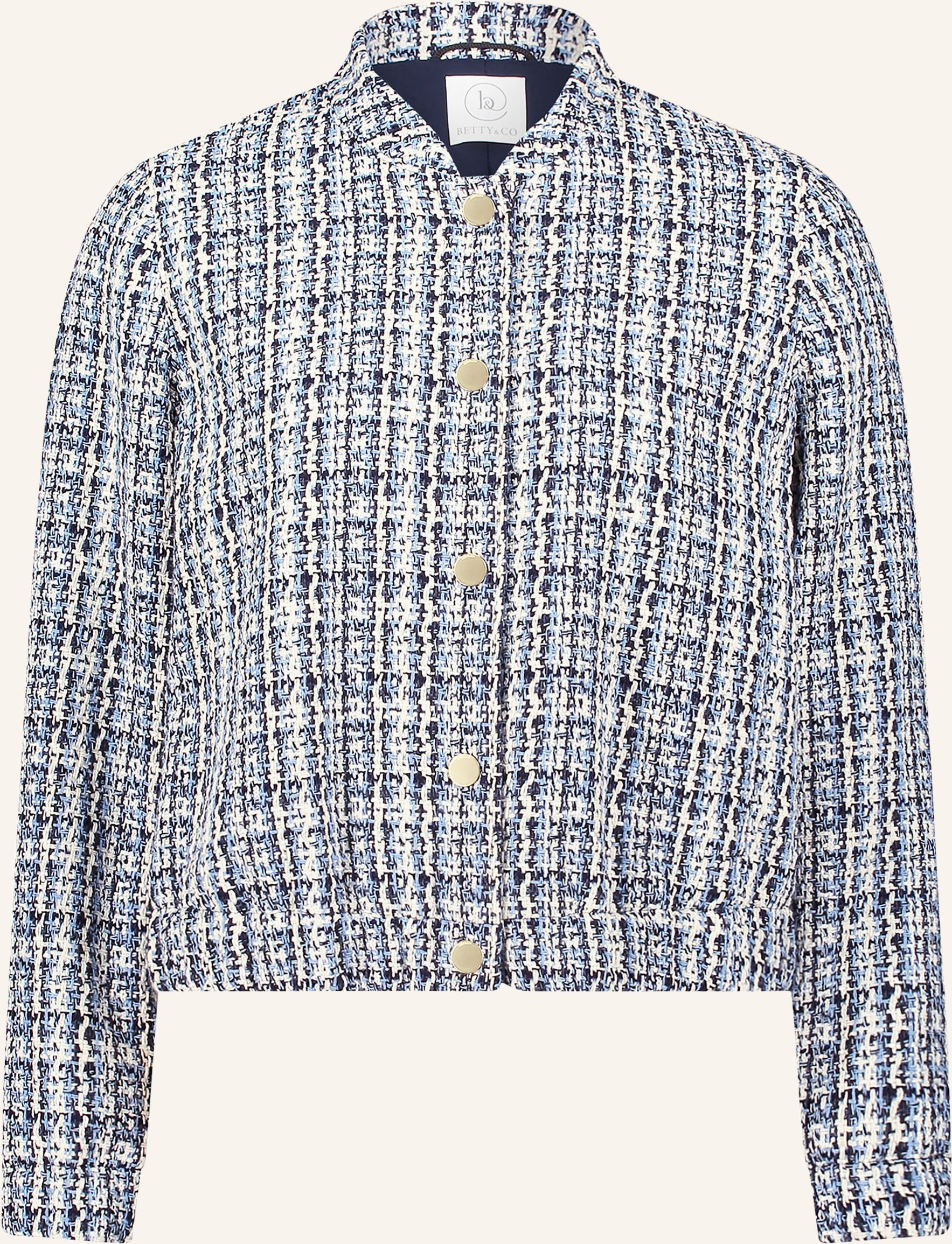 Betty&Co Bouclé-Blouson blau