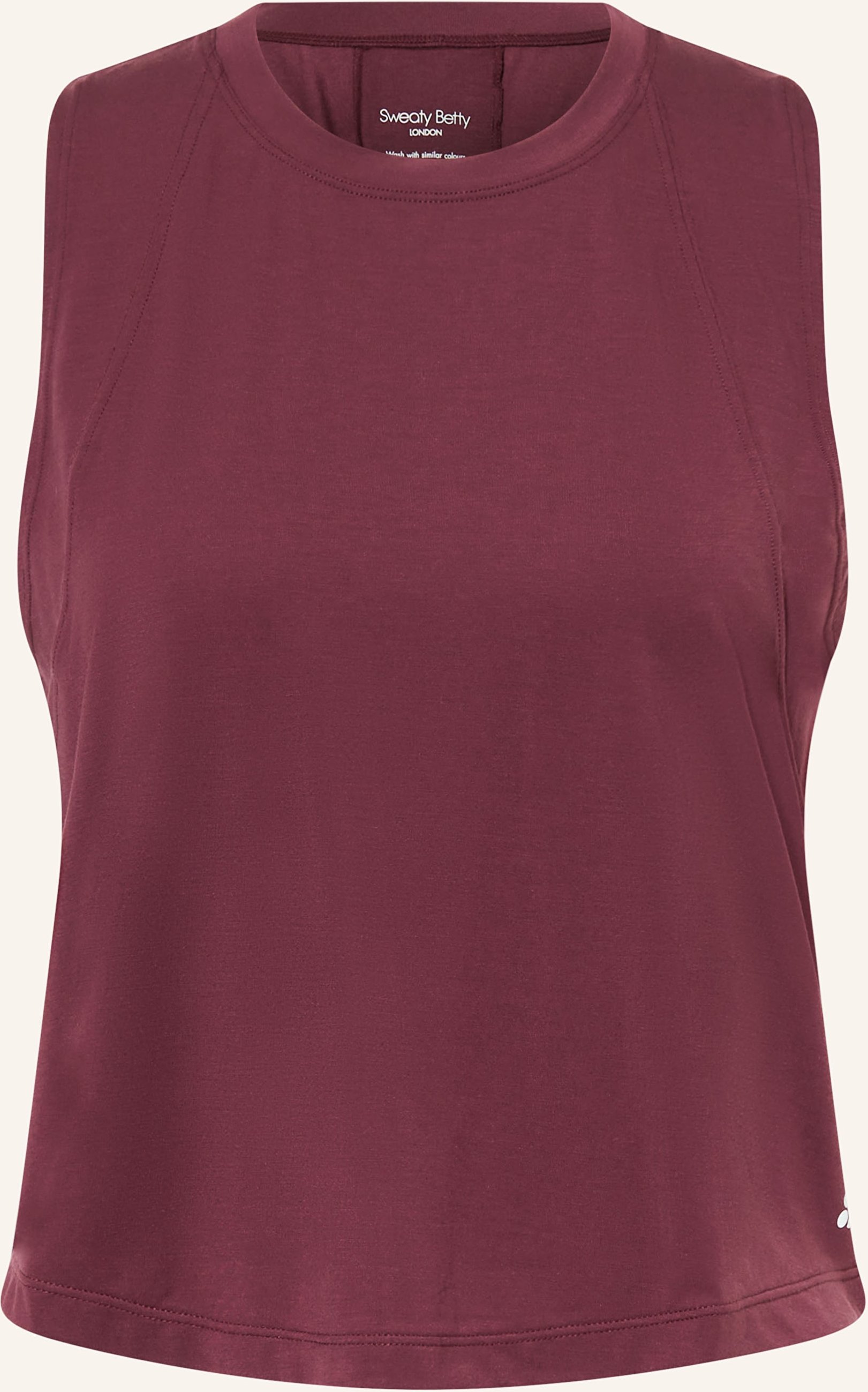 Sweaty Betty Funktions-Tanktop Soft Flow rot