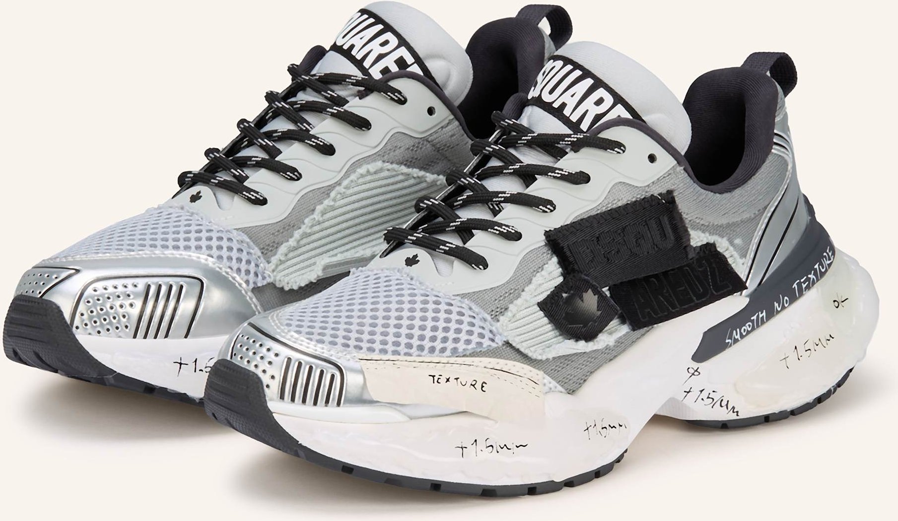 Thumbnail - dsquared2 Sneaker Faster grau