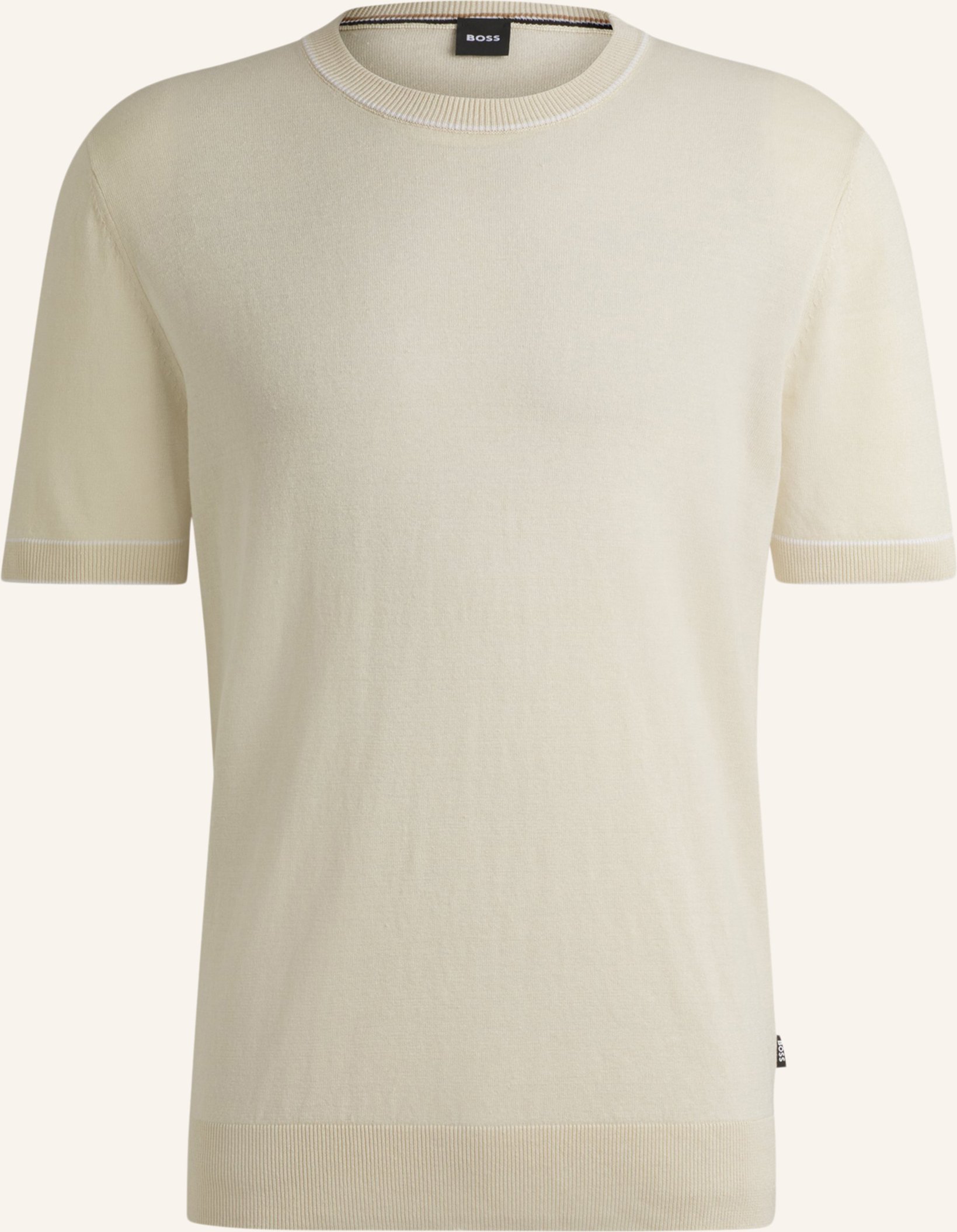 Thumbnail - Boss Pullover H-Jiovanni Regular Fit weiss