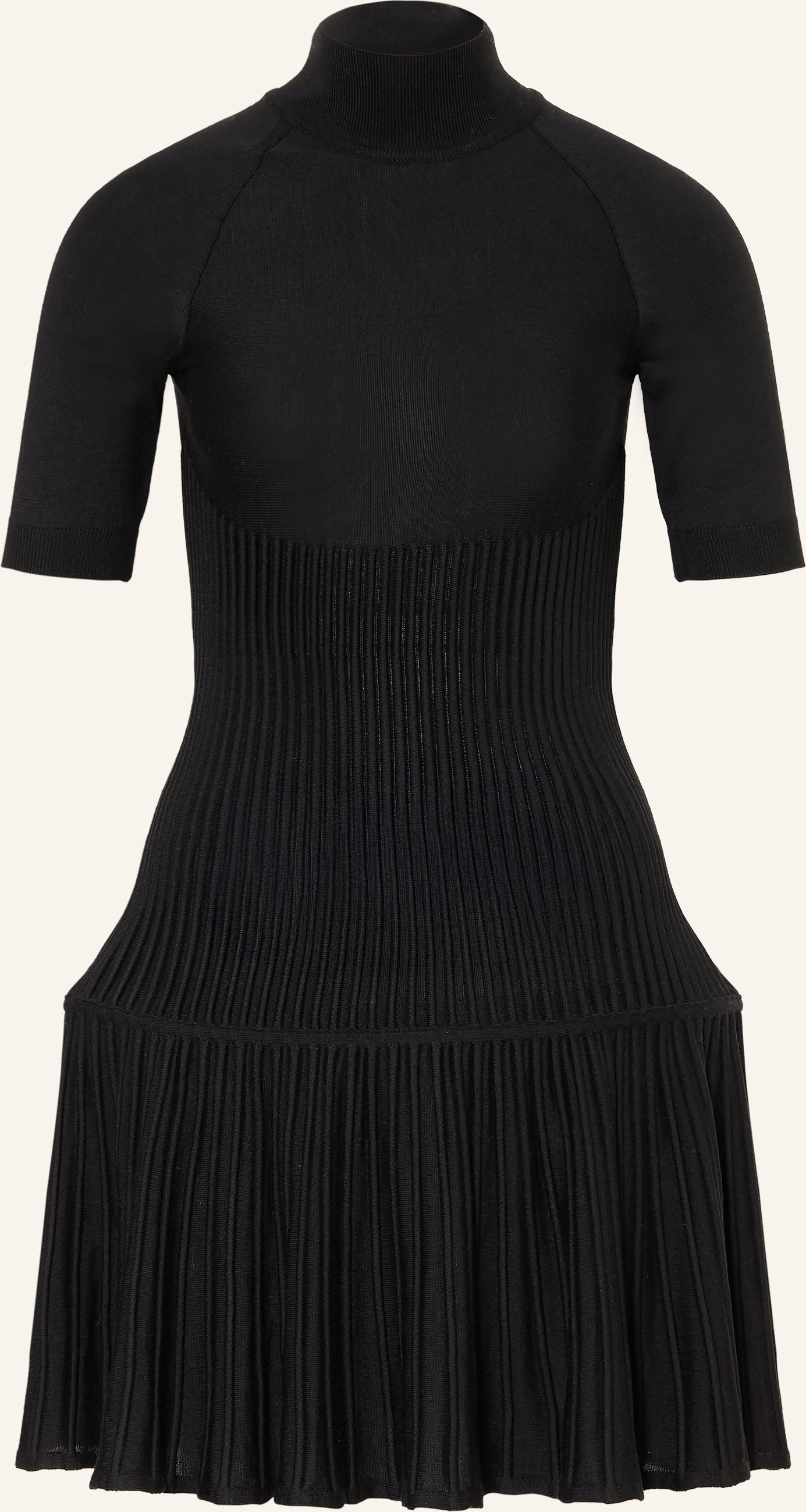 Alaïa Strickkleid schwarz