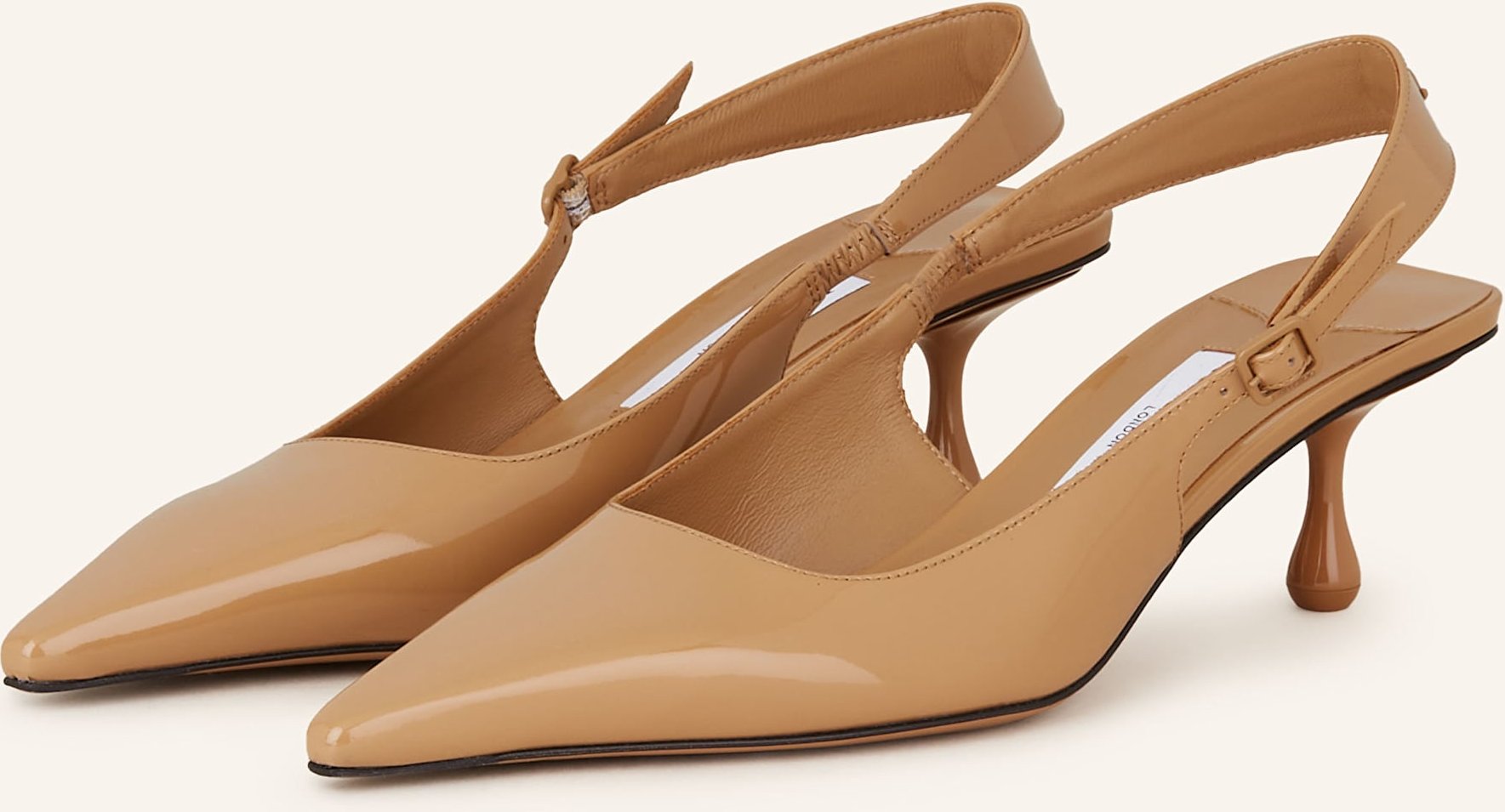 Jimmy Choo Slingpumps Amel 50 beige