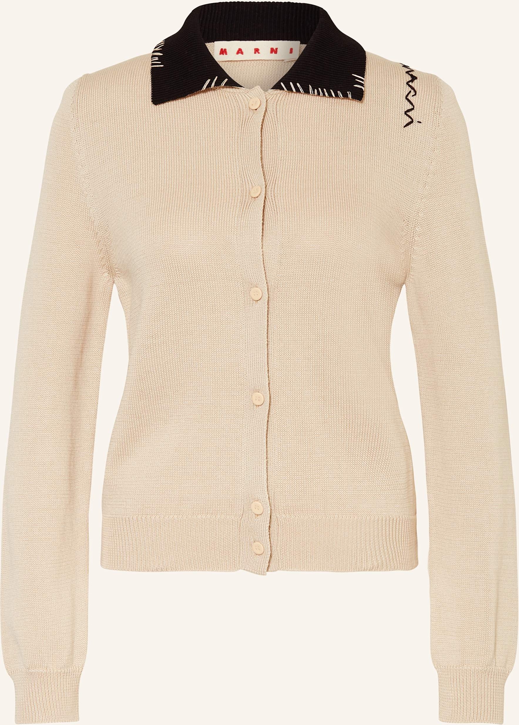 Thumbnail - Marni Strickjacke beige