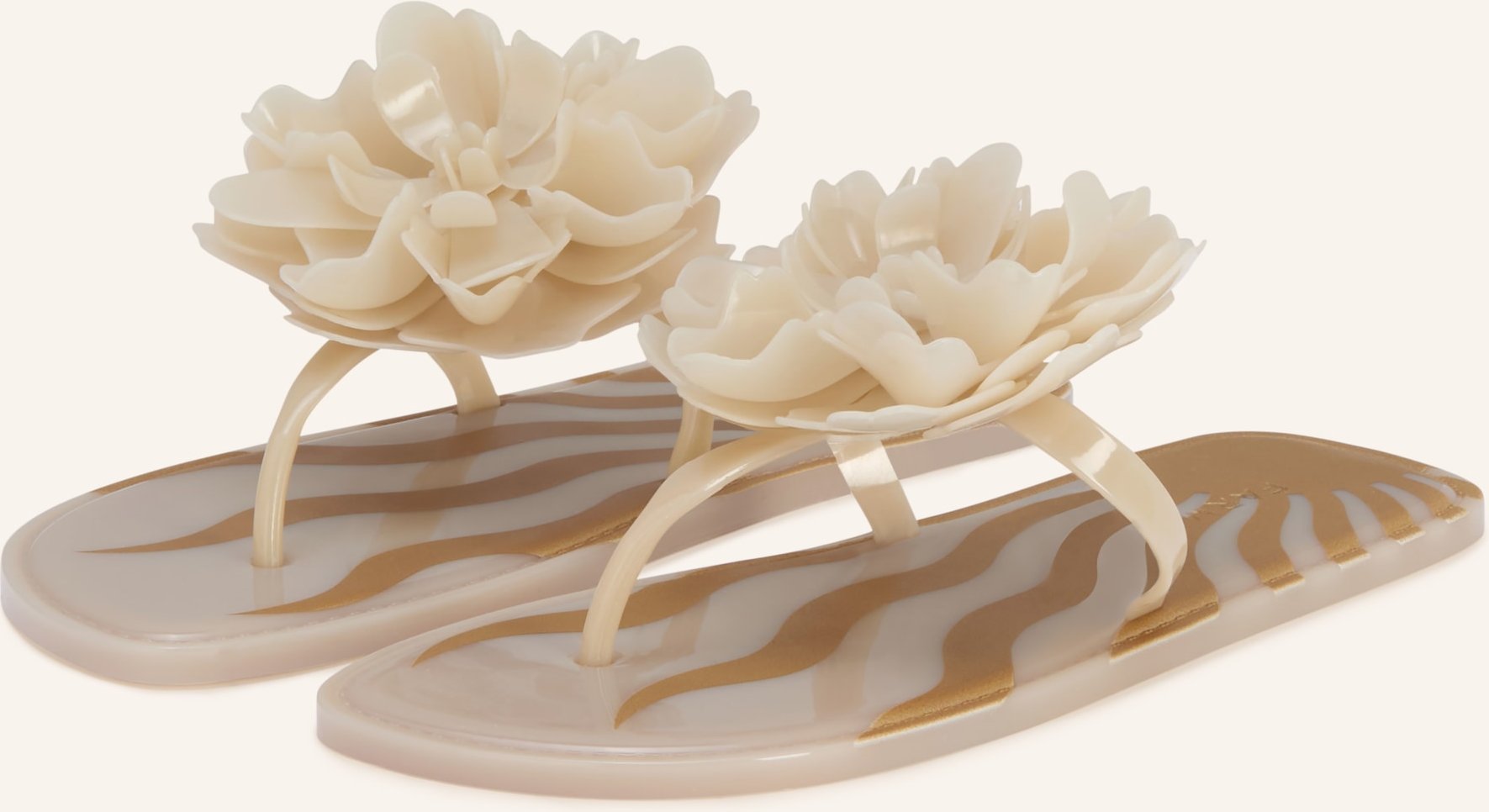 Farm Rio Zehentrenner Flower Jelly weiss