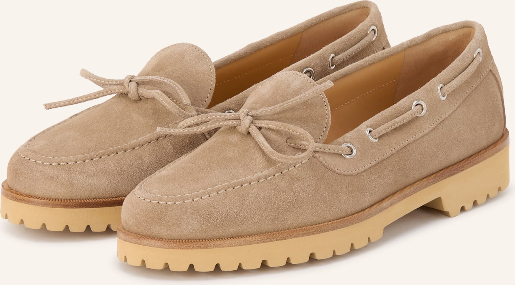 Unützer Bootschuhe beige