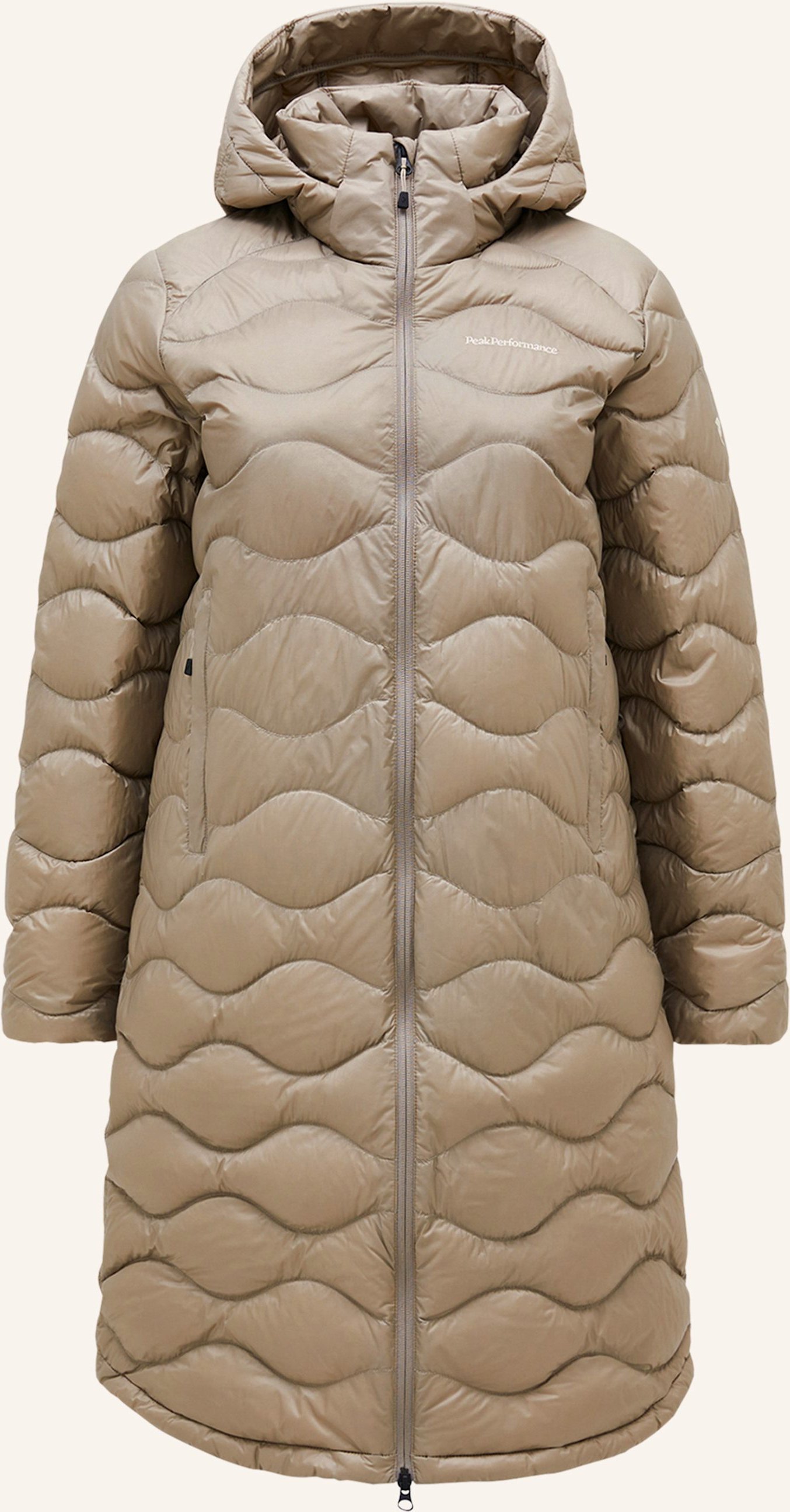 Peak Performance Lightweight-Daunenmantel Helium braun