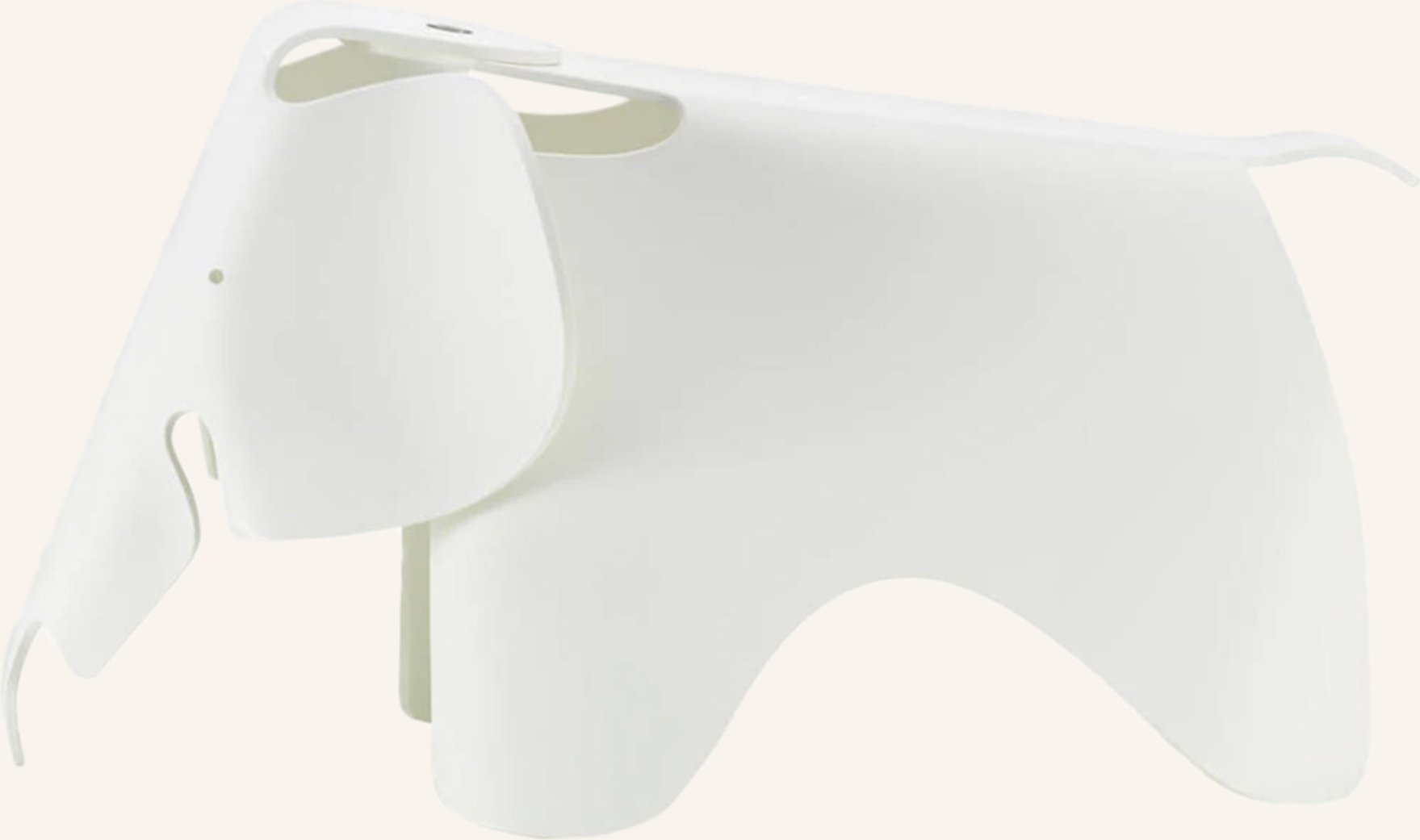 Vitra Dekofigur Eames Elephant weiss