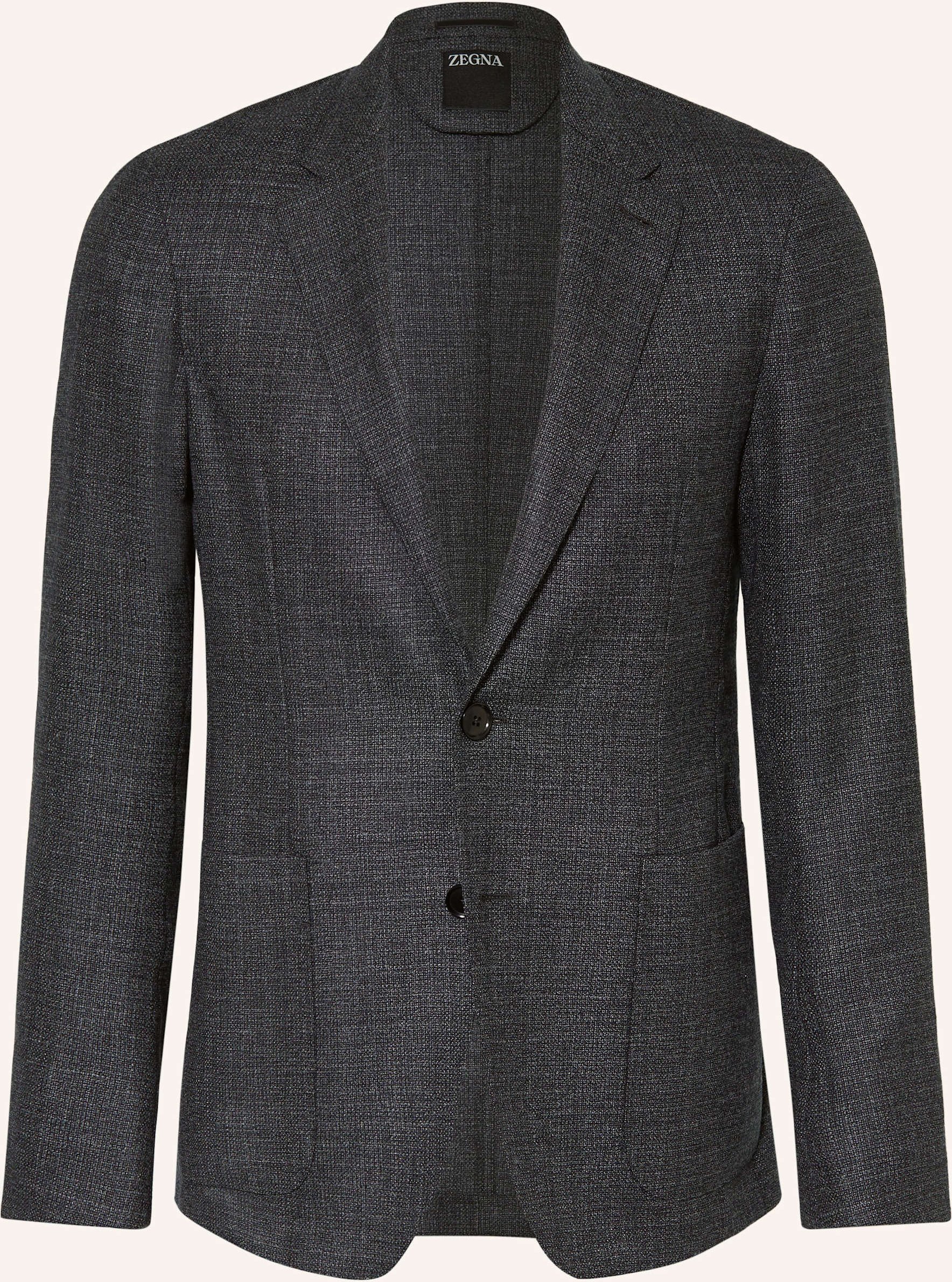 Zegna Sakko Extra Slim Fit grau