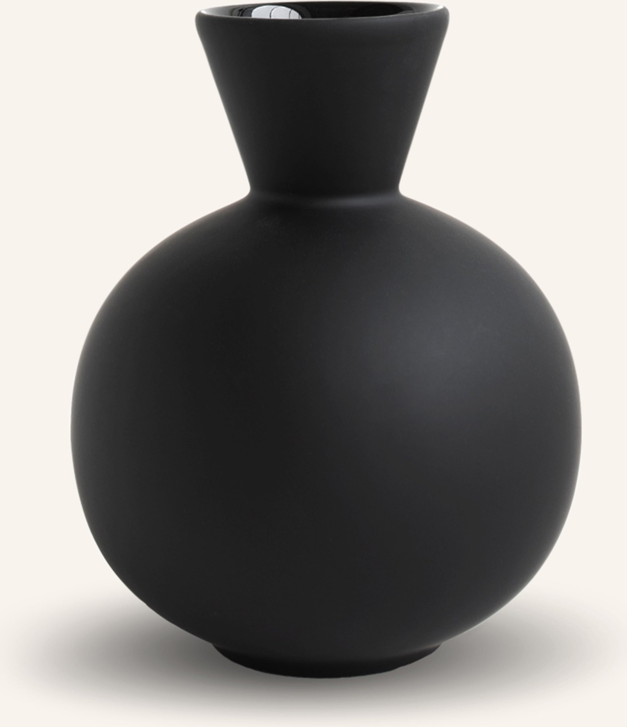 Cooee Design Vase Trumpet schwarz