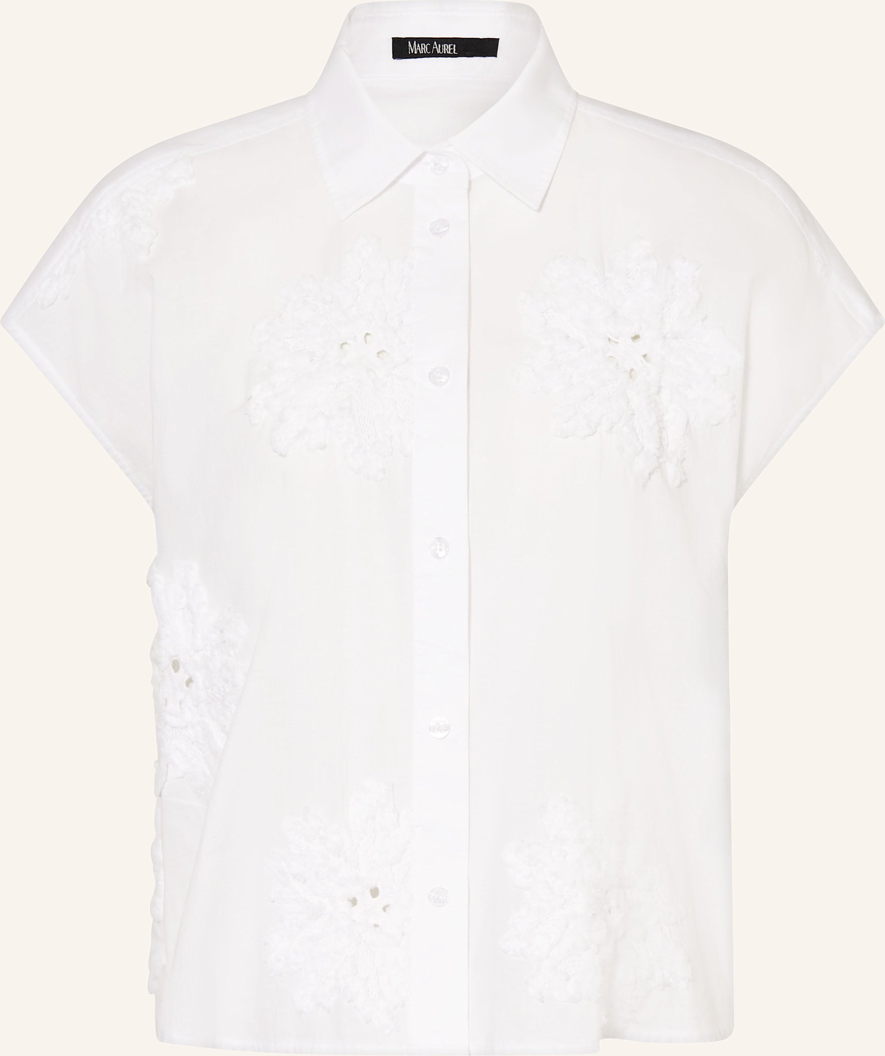 Marc Aurel Blusentop weiss