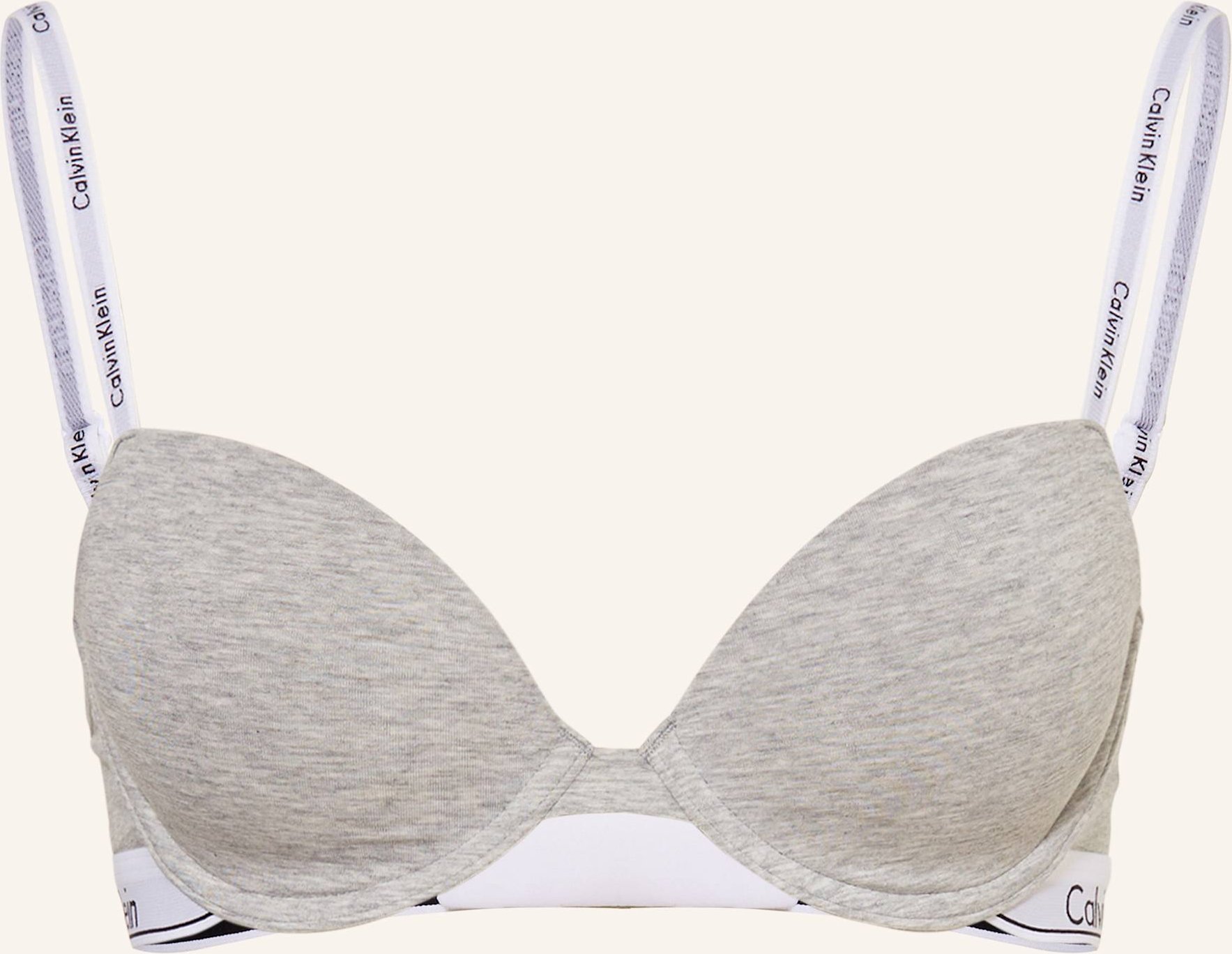 Calvin Klein Bügel-Bh Icon Cotton Modal grau