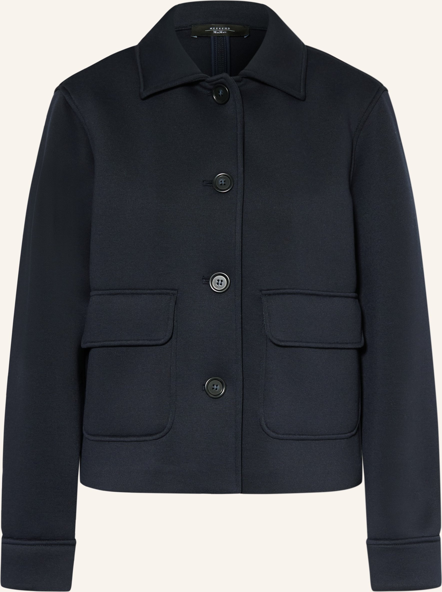 Weekend Max Mara Kastenjacke Perle blau