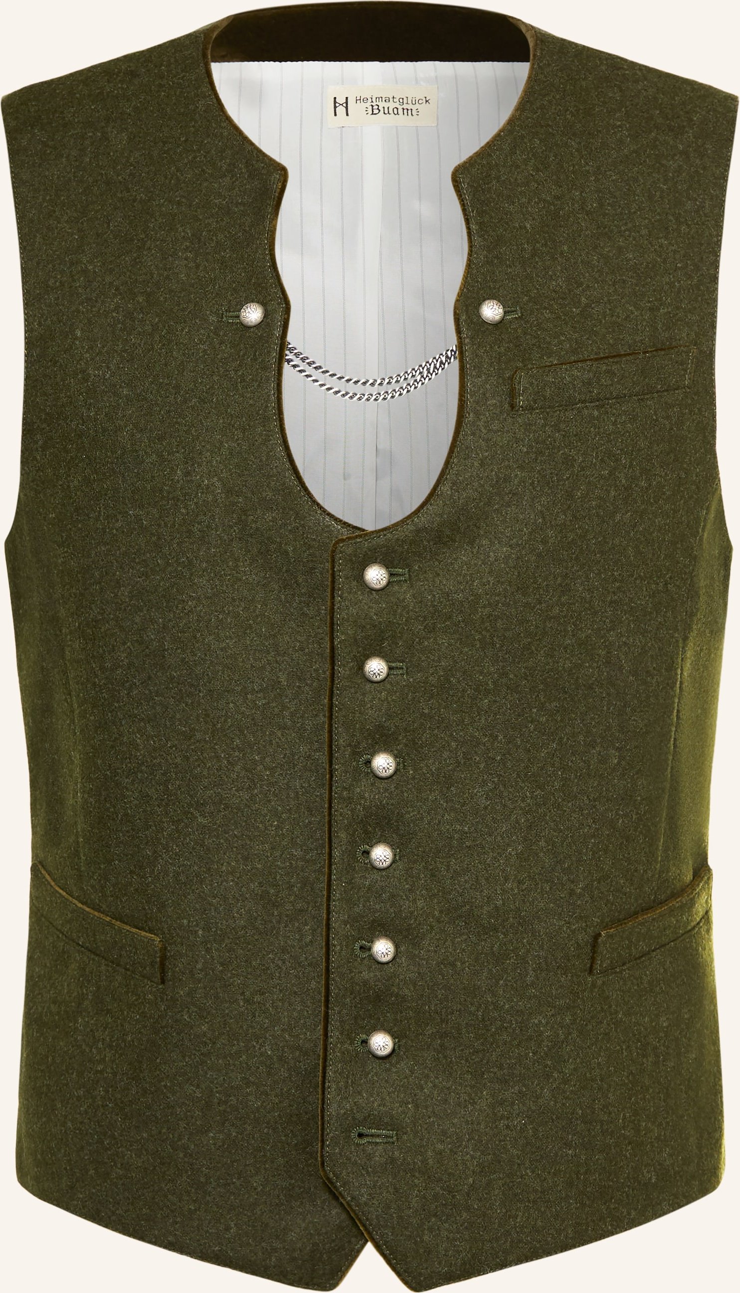 Heimatglück Tracht Trachtenweste Adrian gruen