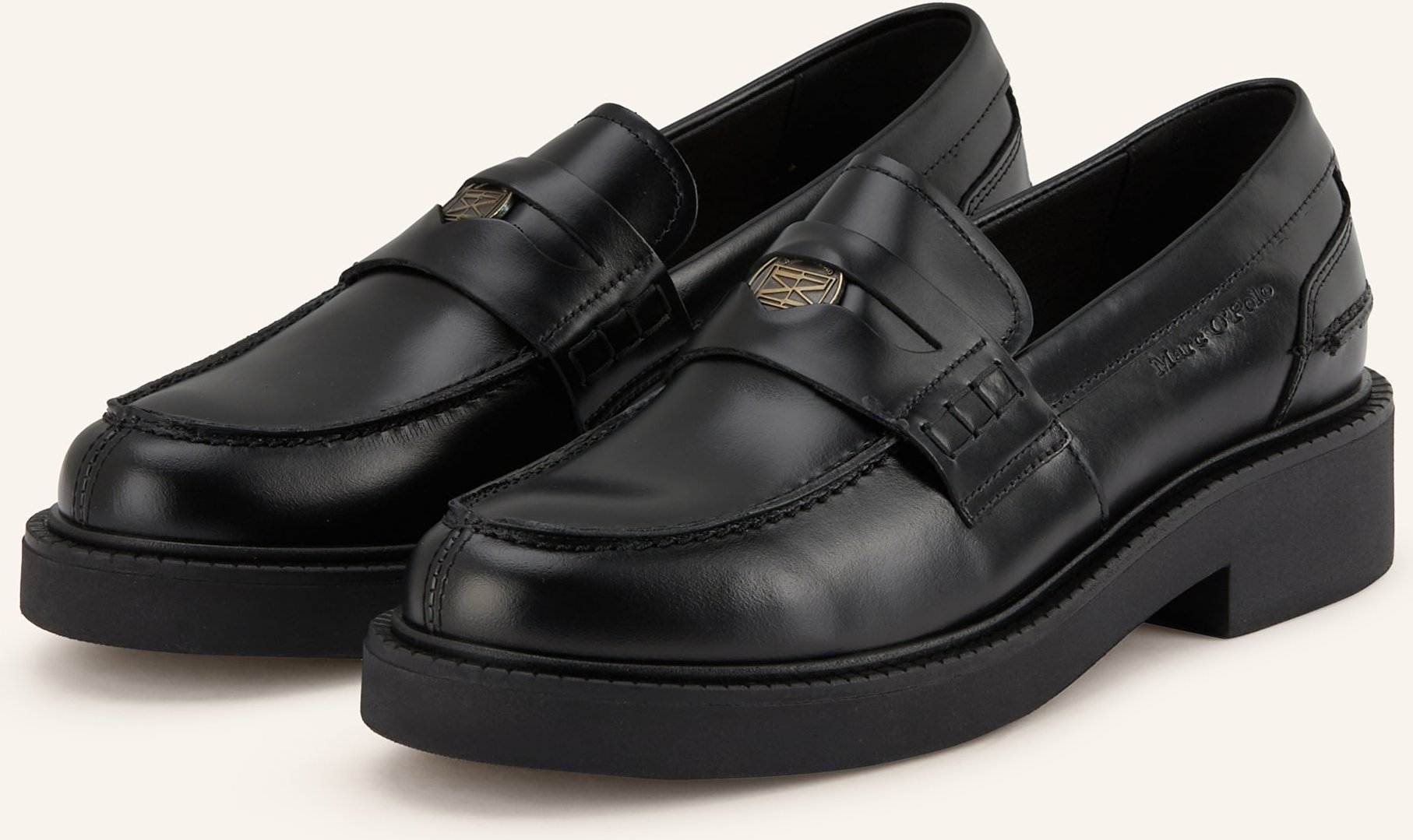 Marc O'polo Penny-Loafer Perla schwarz